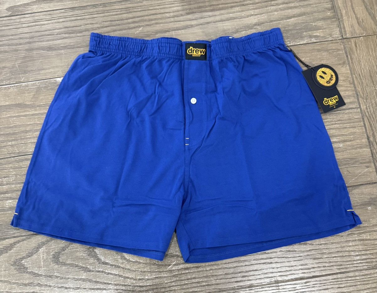 Designer × Drew House 🙃 Drew House Boxers Ink Blue Size XL 🙃 Size US 36 / EU 52 - 1 Thumbnail