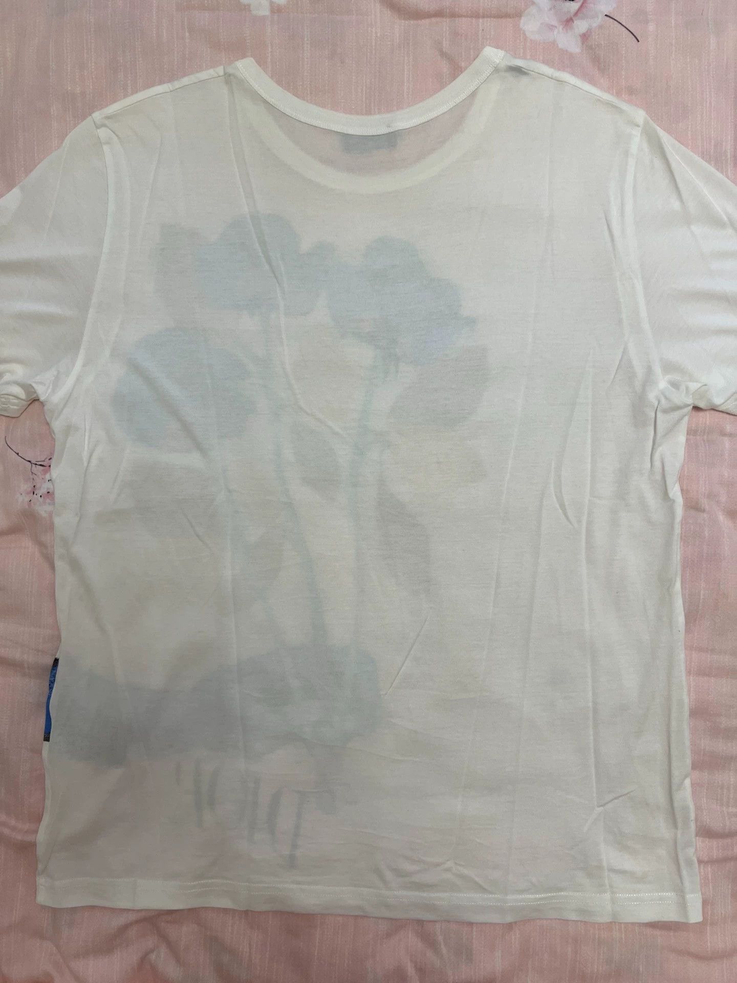 Dior Dior Floral T-shirt Men's L White Size US L / EU 52-54 / 3 - 2 Thumbnail