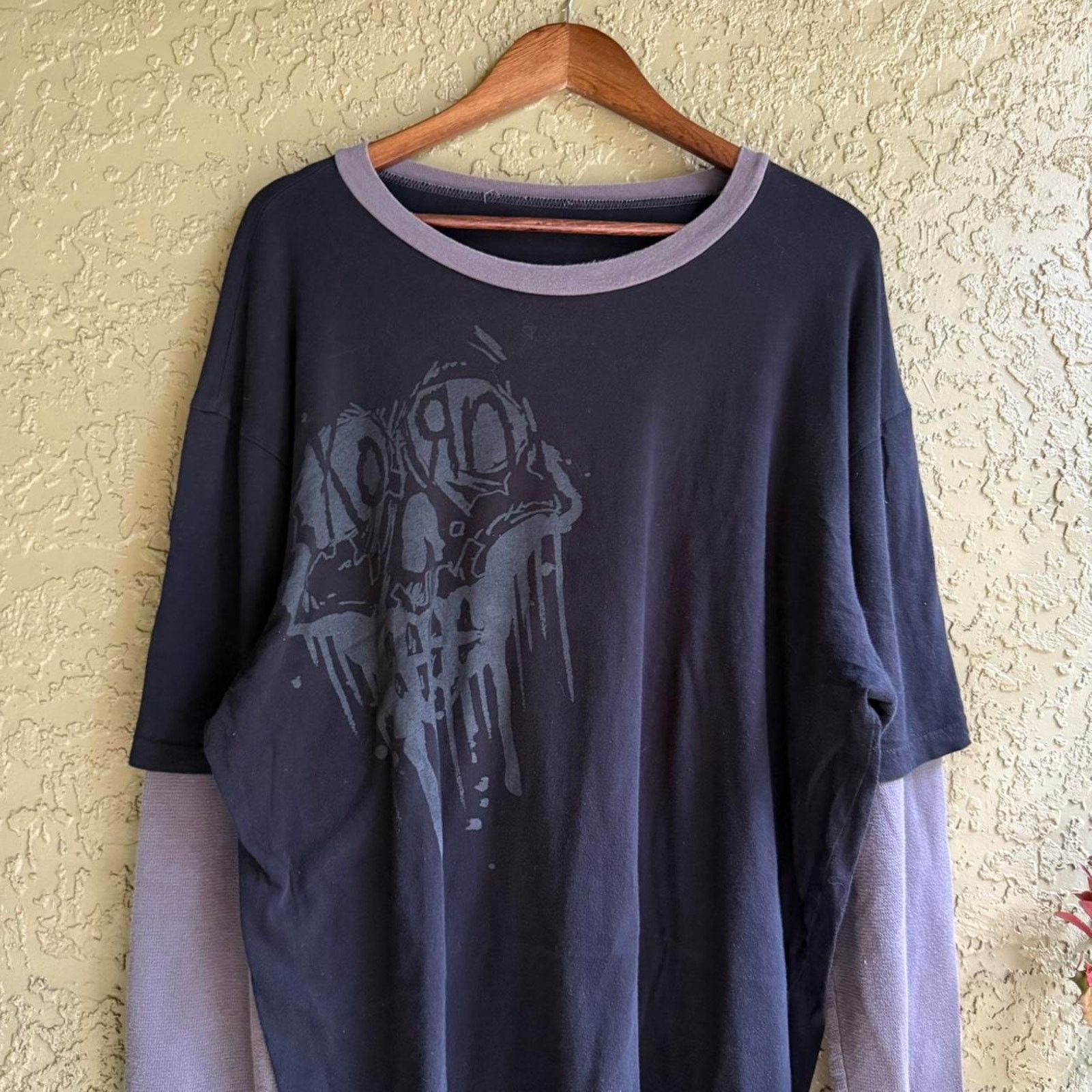 Giant Rare Vintage Korn Skull Thermal Men's XL Shirt Size US XL / EU 56 / 4 - 3 Thumbnail
