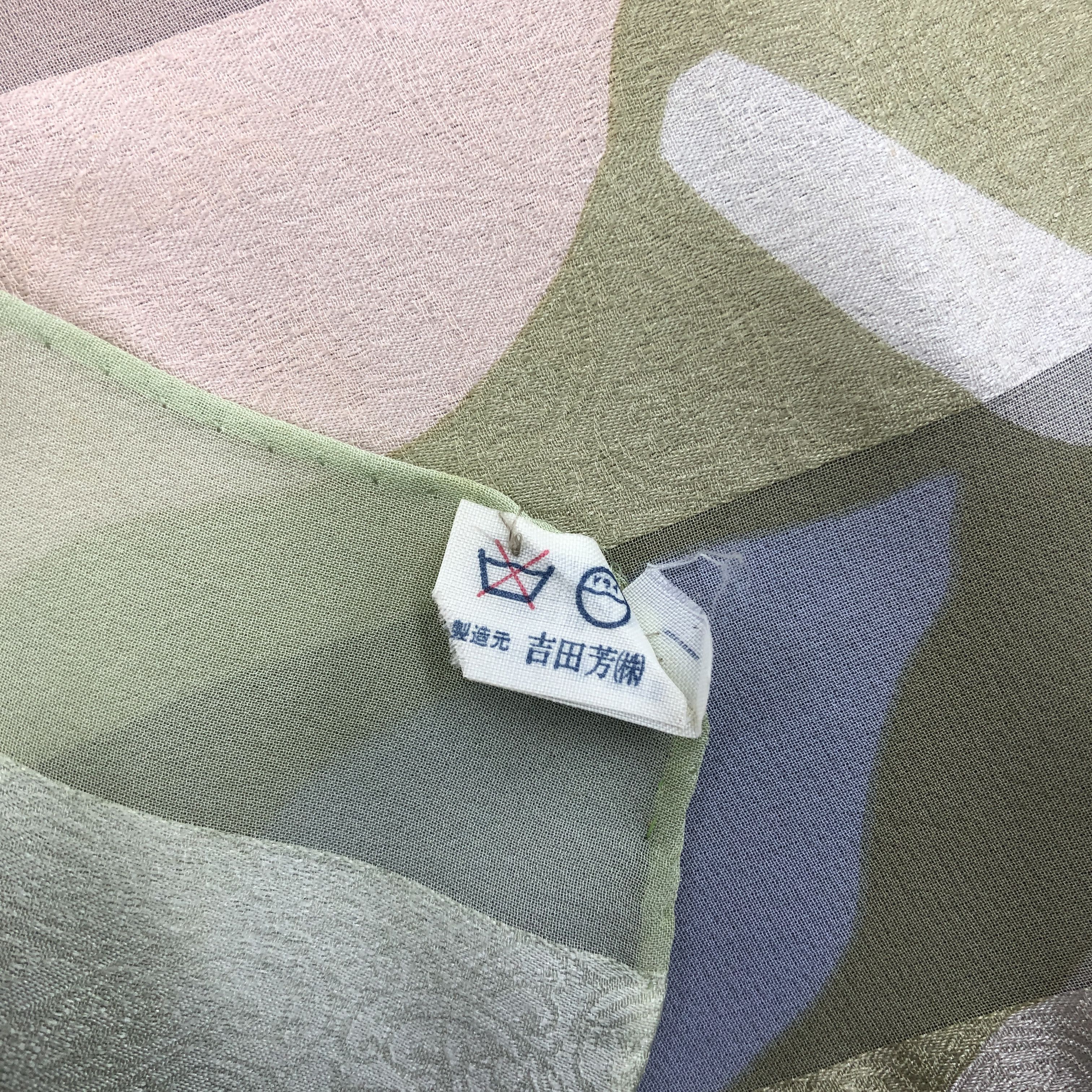 Japanese Brand Vintage J.G. Dubois SILK Scarf Twill Stole Wraps Scarves Size ONE SIZE - 9 Thumbnail
