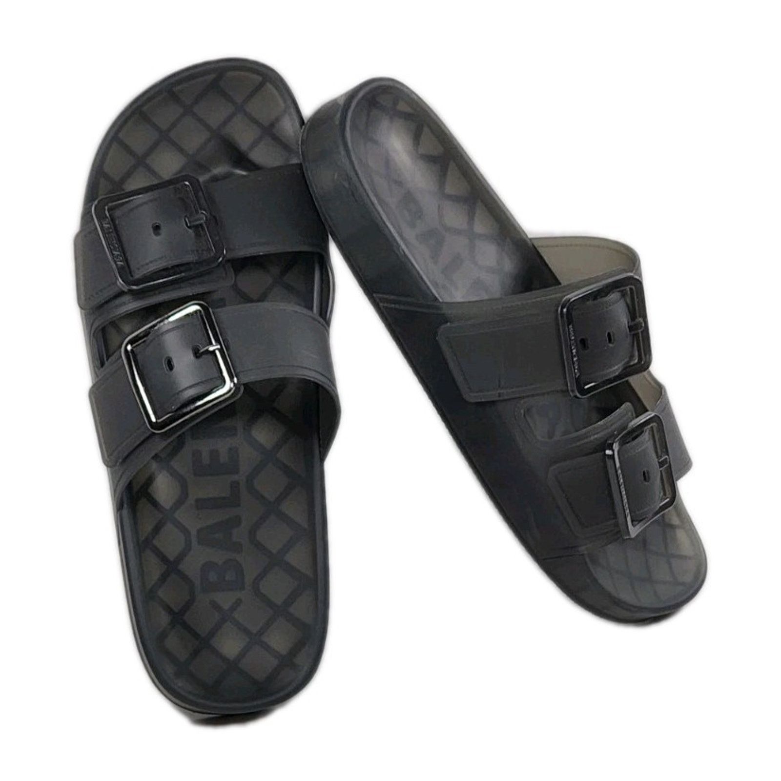 Balenciaga Balenciaga Mallorca Sandal Transparent US9 Black W2DZ1-1000 Size US 9 / IT 39 - 11 Thumbnail