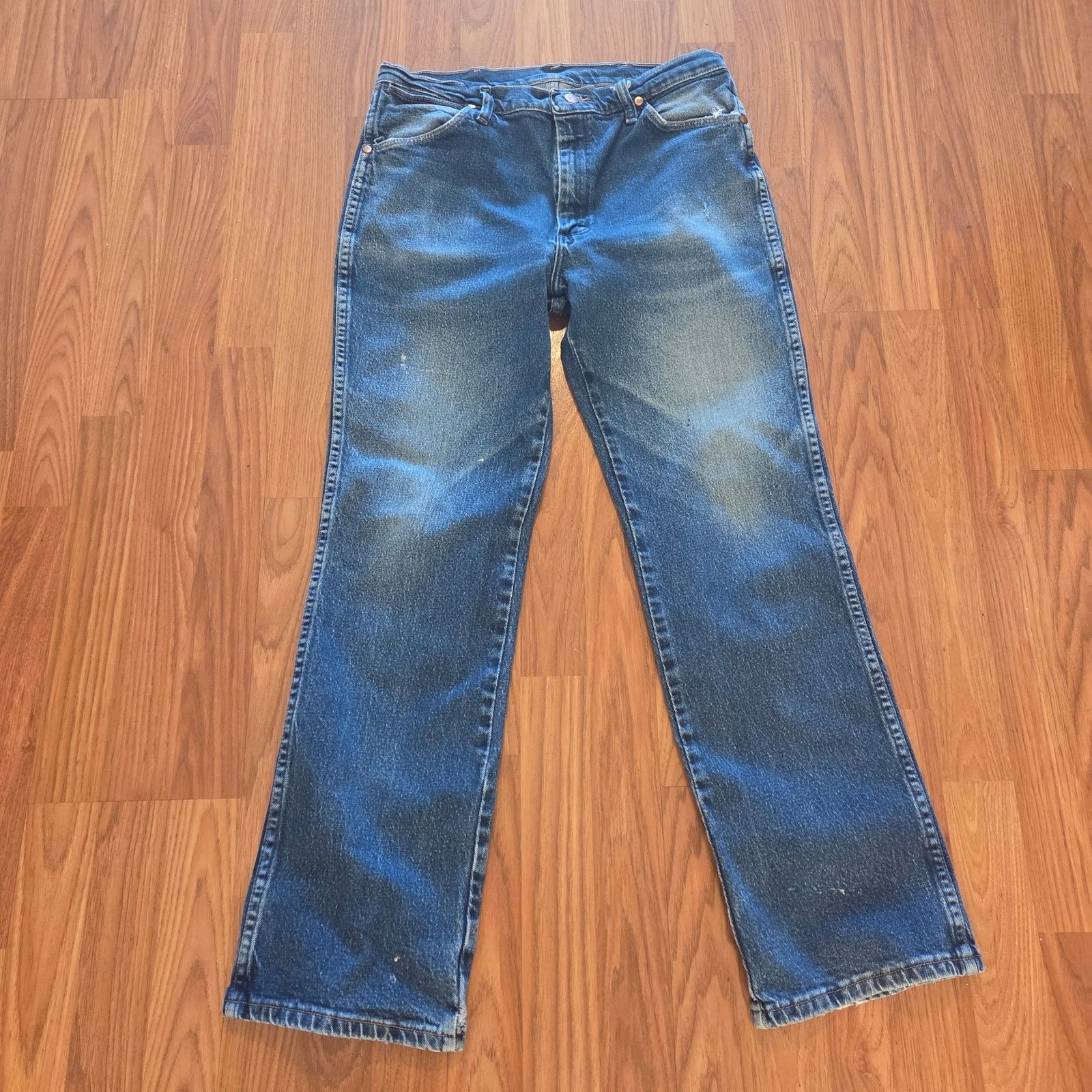 Wrangler Wrangler Blue Jeans - Men's 34x30 - Great Condition! Size US 34 / EU 50 - 4 Thumbnail