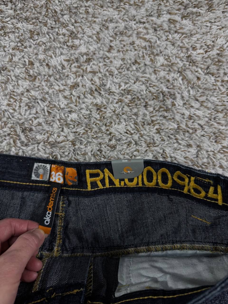 Akademiks Vintage Akademiks Baggy Jeans Denim Y2K Hip Hop Patches Size US 36 / EU 52 - 11 Thumbnail