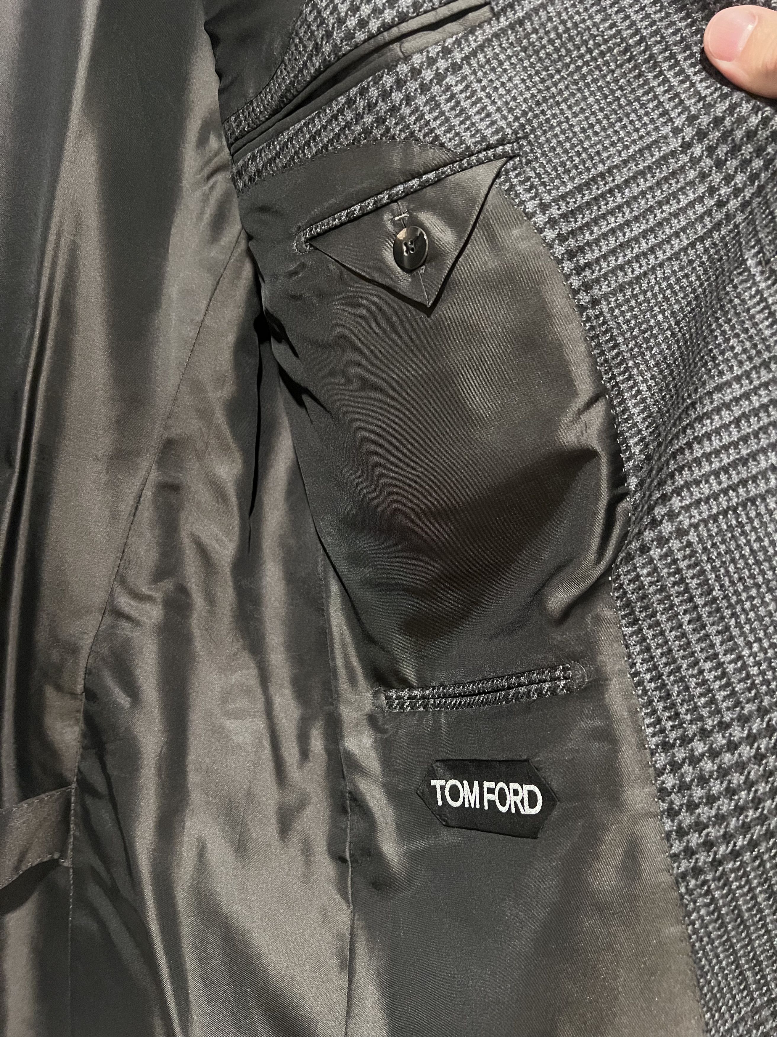 Tom Ford Tom Ford Prince of Wales Sport Jacket Size 42R - 13 Thumbnail