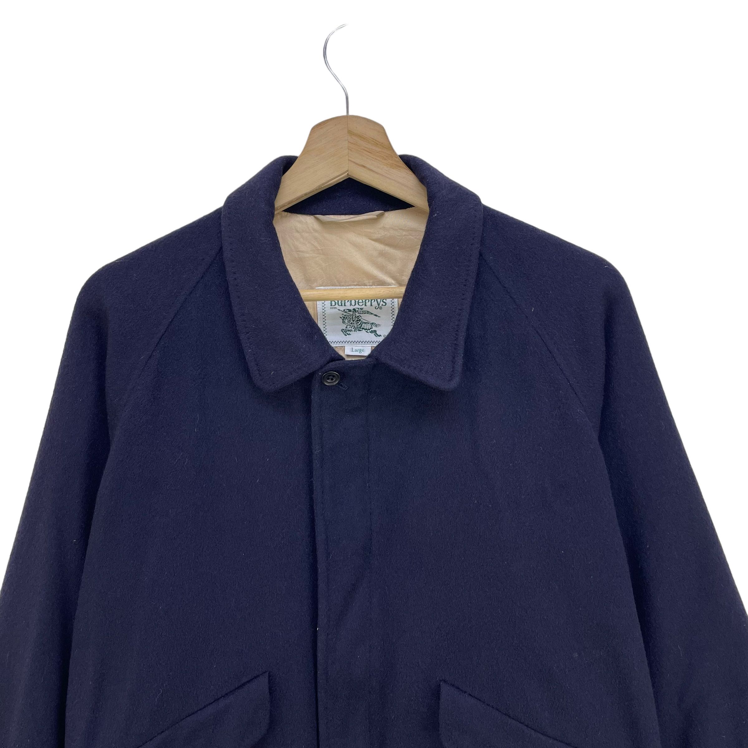 Burberry Burberrys Wool Jacket Size US L / EU 52-54 / 3 - 10 Thumbnail