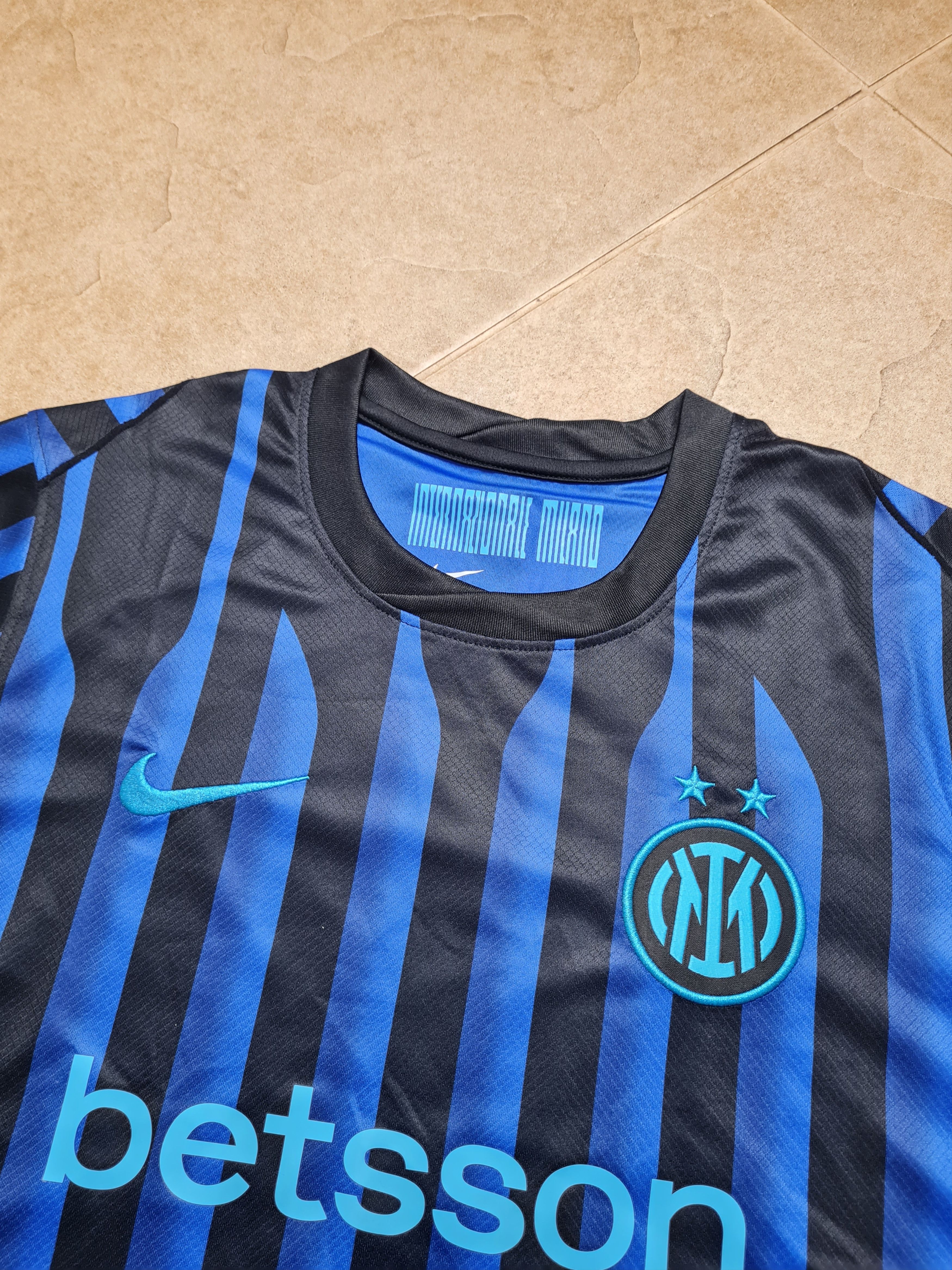 Nike Inter Milan Football Home Jersey 2023-24 Nike Dri-FI #10 Size US S / EU 44-46 / 1 - 14 Thumbnail
