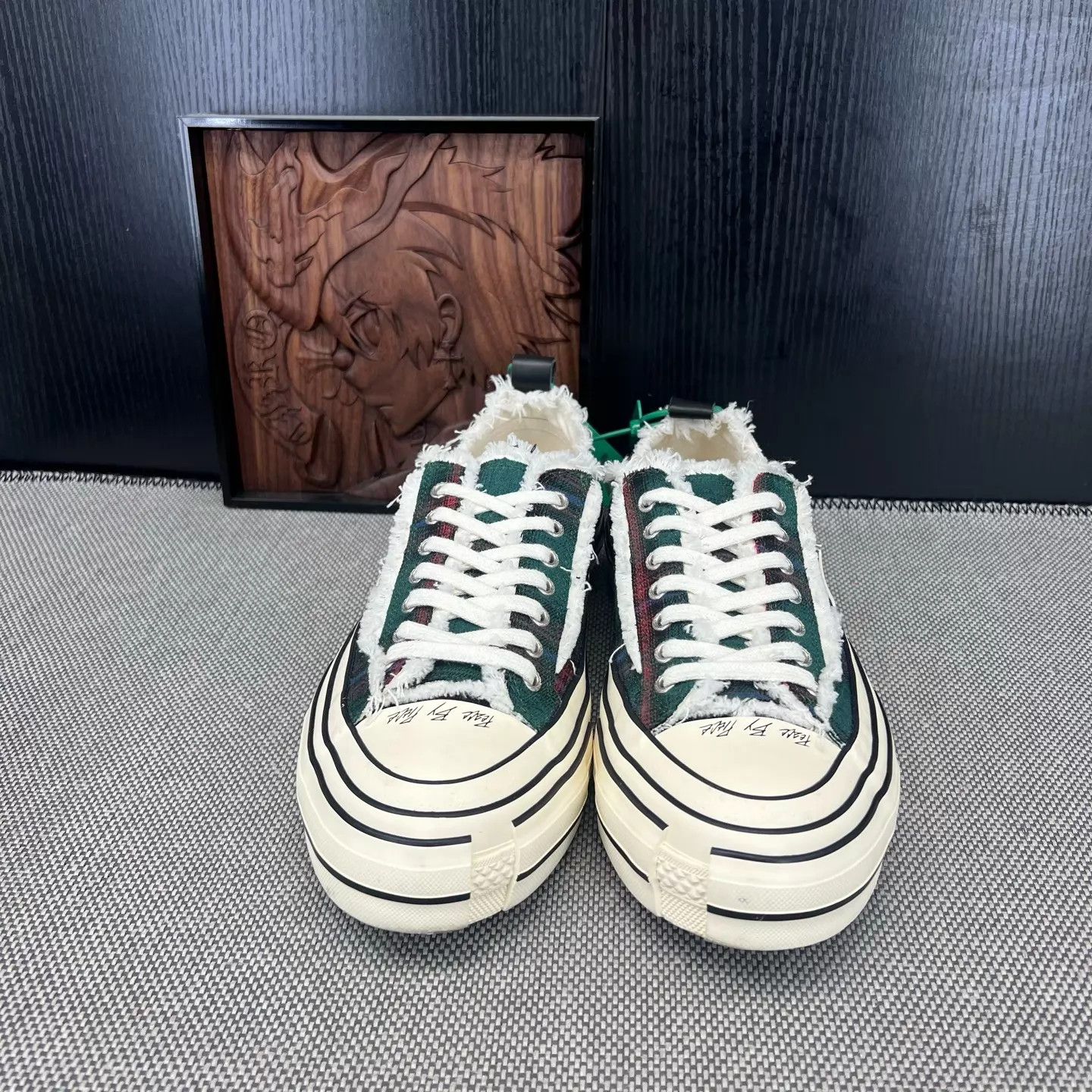 Other Vanness Wu Canvas Green Sneaker EU43 Like New Size US 10 / EU 43 - 4 Thumbnail