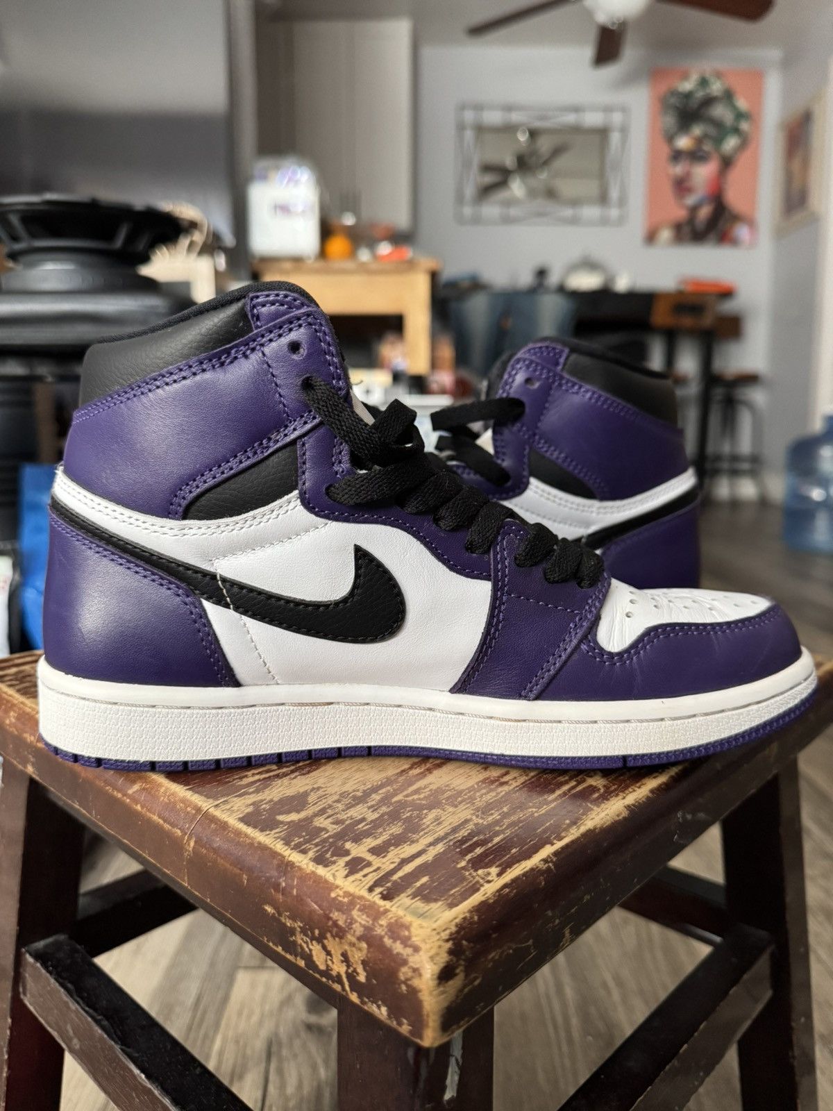 Jordan Brand Jordan 1 Retro High Court Purple Size US 7 / EU 40 - 5 Thumbnail