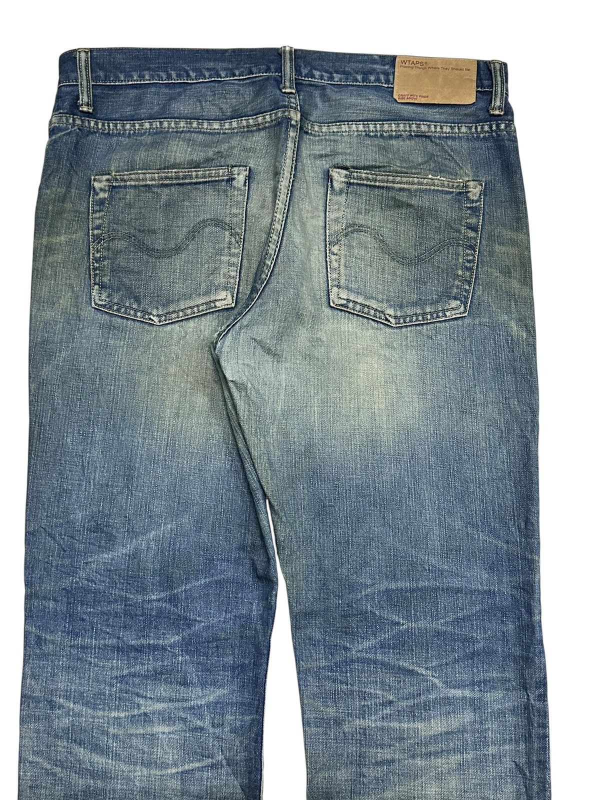 Wtaps Authentic Wtaps Vintage Skinny Loose With Mudwash and Faded Size US 35 - 6 Thumbnail
