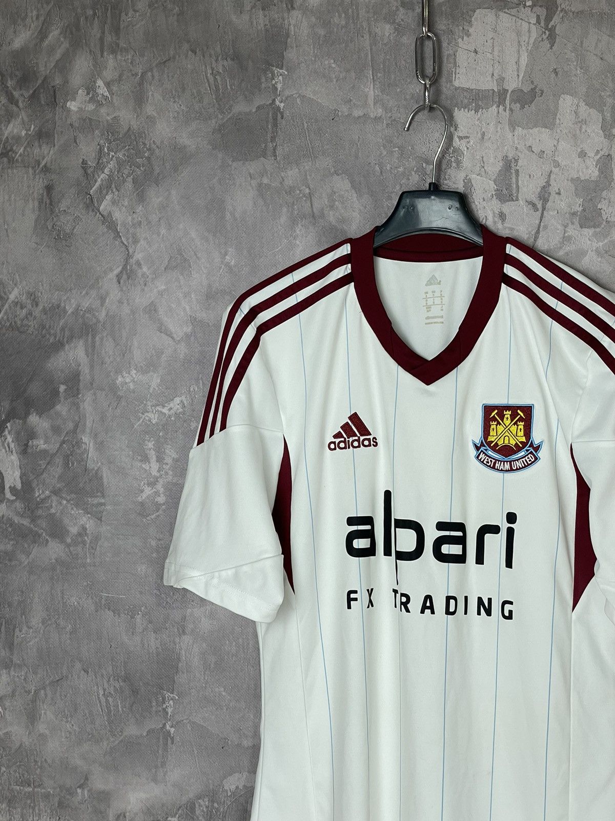 Vintage West Ham United shirt adidas jersey alpari kit Size US S / EU 44-46 / 1 - 3 Thumbnail