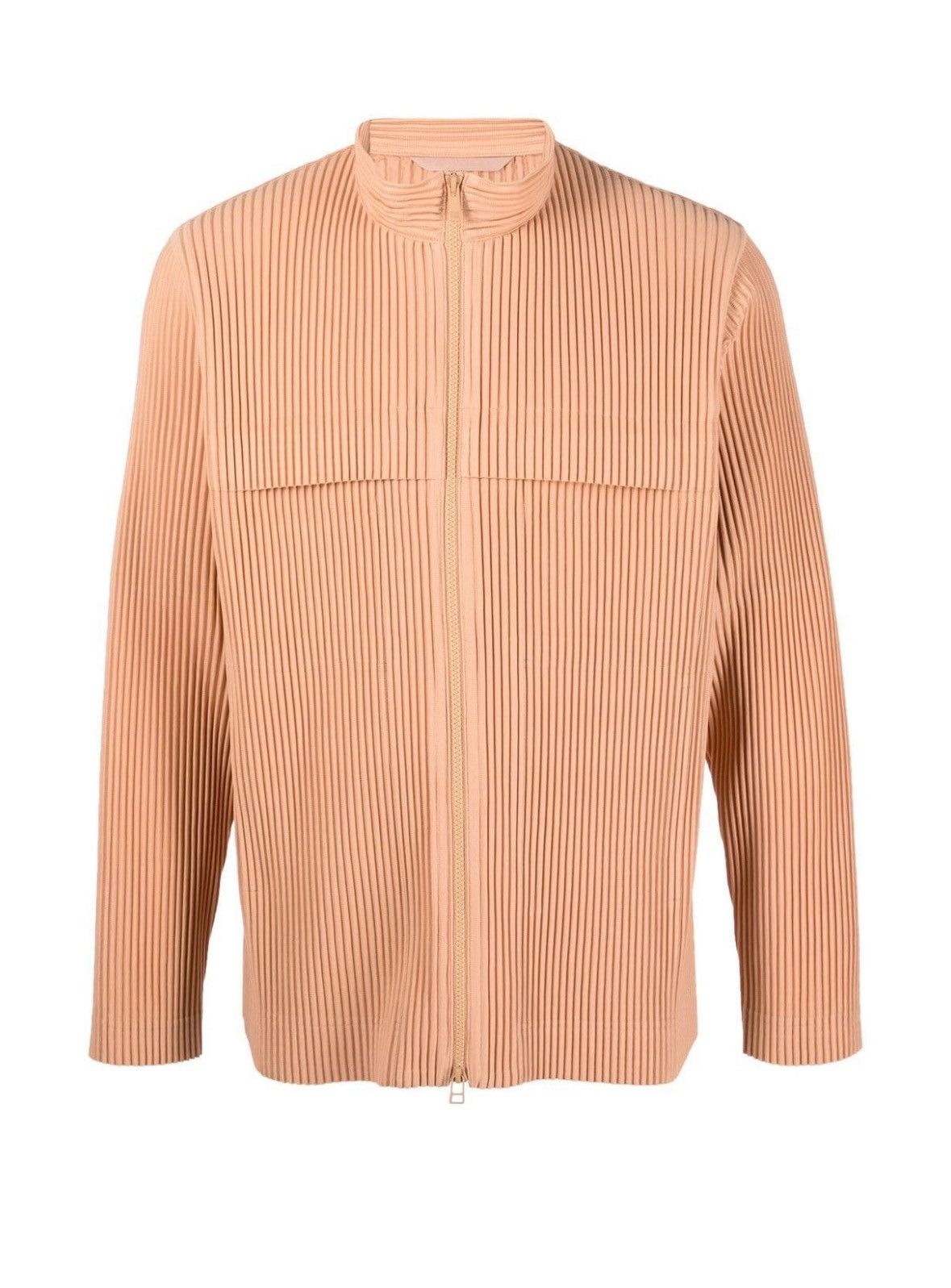 Homme Plisse Issey Miyake Homme Plisse Issey Miyake orange zip-up Size US M / EU 48-50 / 2 - 1 Thumbnail