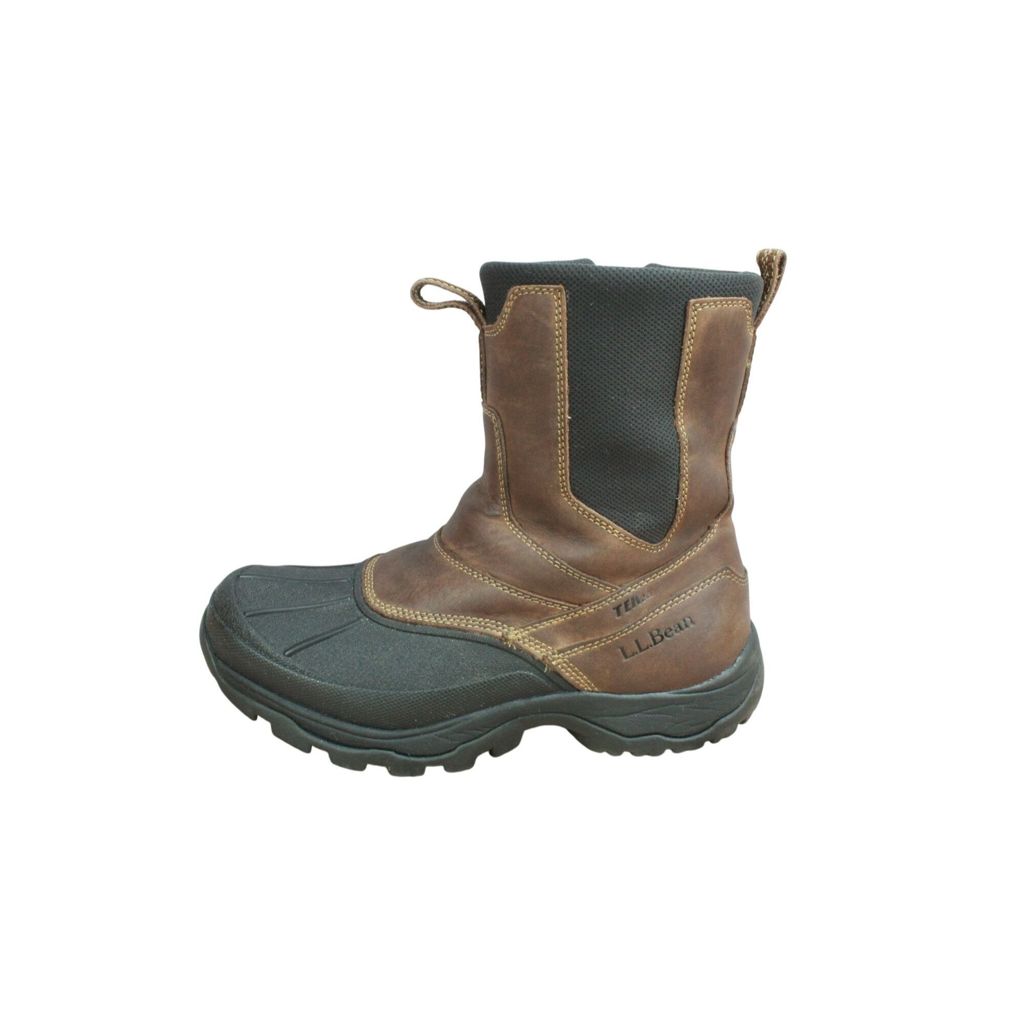 L.L. Bean × Leather LL Bean Storm Chaser Duck Boots Brown Leather Men's Size 7 M Size US 7 / EU 40 - 1 Thumbnail