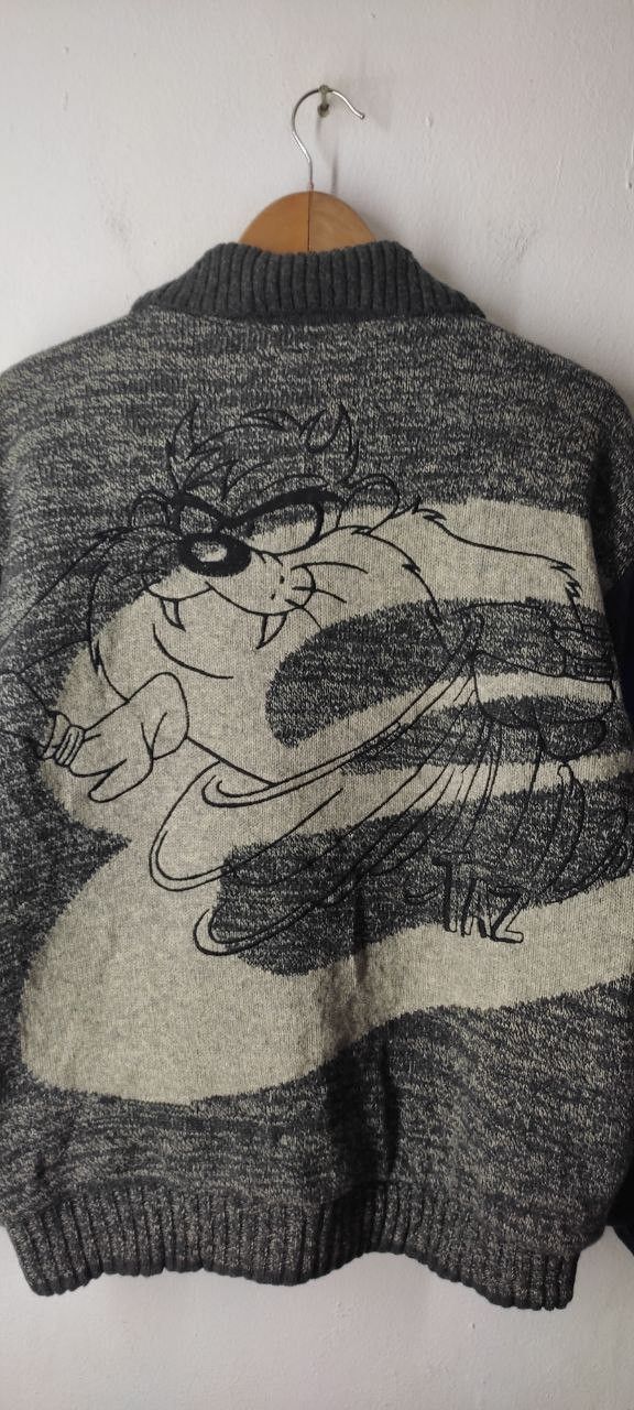 Vintage VINTAGE PIA SPORT X TAZMANIA DEVIL LOONEY TUNE WOOL JACKET Size US L / EU 52-54 / 3 - 9 Thumbnail