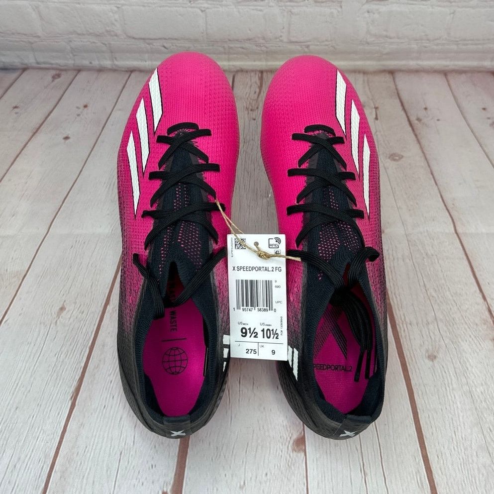 Adidas Adidas X Speedportal.2 FG Soccer Cleats Mens Sz 9.5 (GV9563) Size US 9.5 / EU 42-43 - 8 Thumbnail