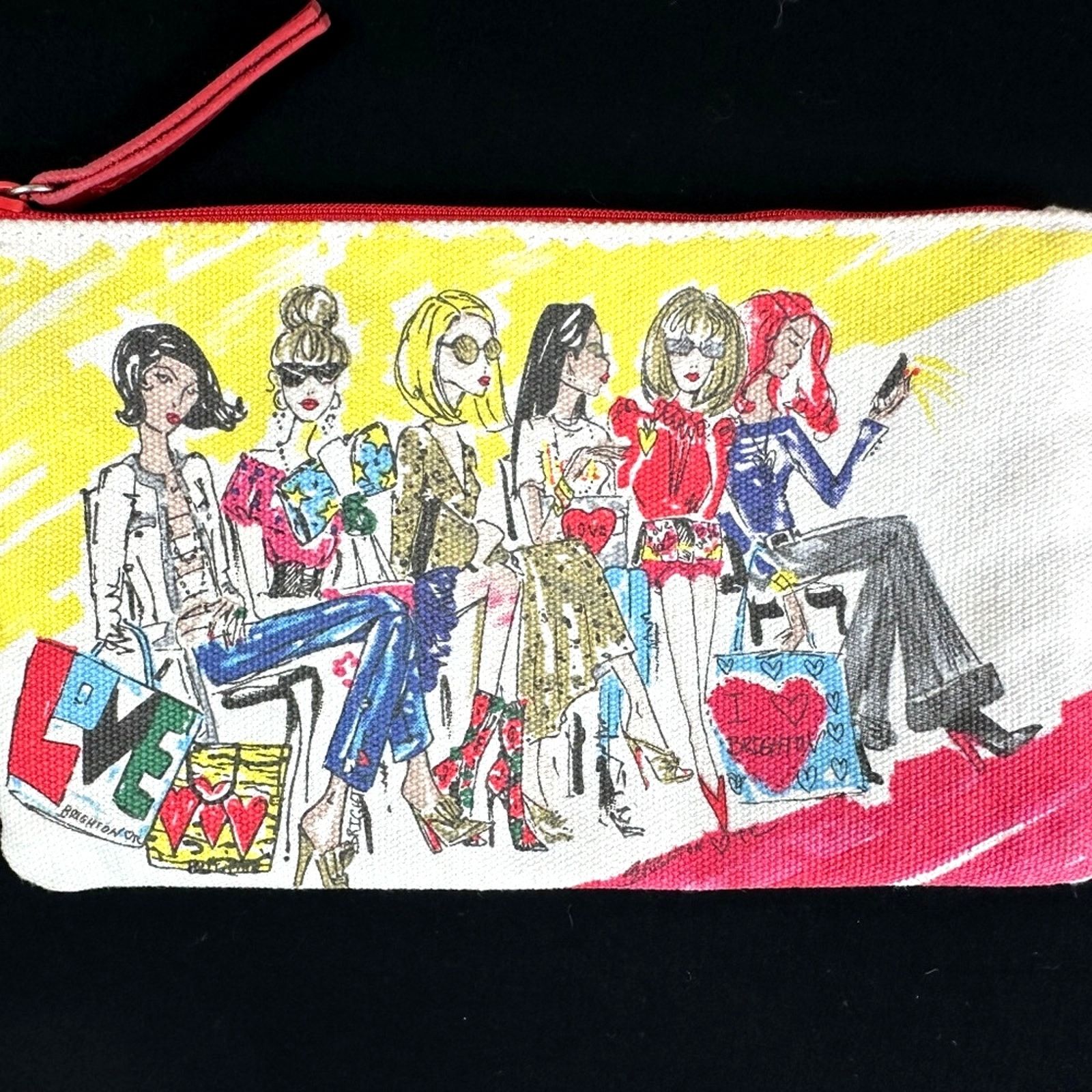 Brighton Brighton Glam Zipper Cosmetic Storage Pouch Size ONE SIZE - 2 Thumbnail