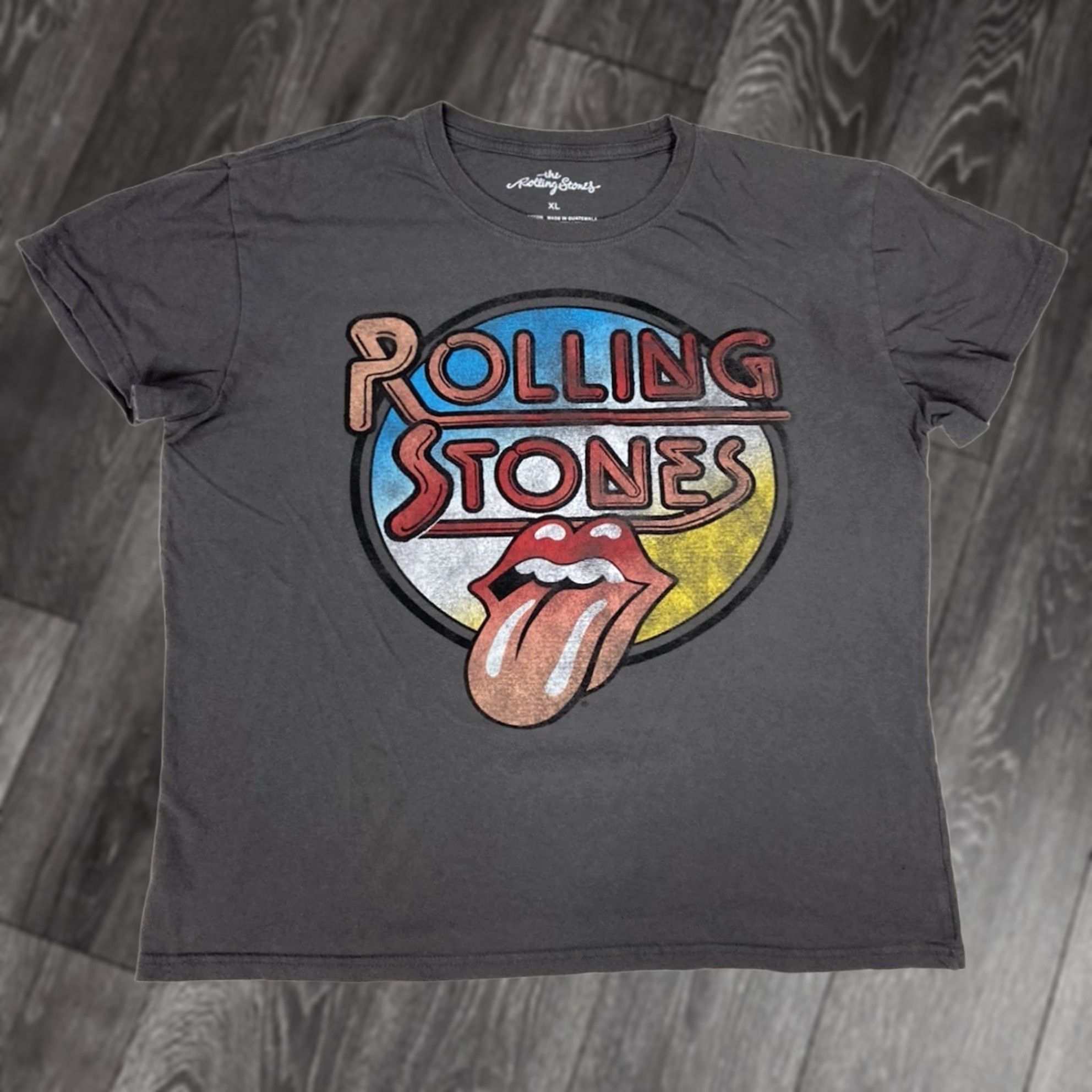 Vintage VINTAGE The Rolling Stones Graphic T-shirt Women XL Gray Short Sleeve Music Size XL / US 12-14 / IT 48-50 - 1 Thumbnail