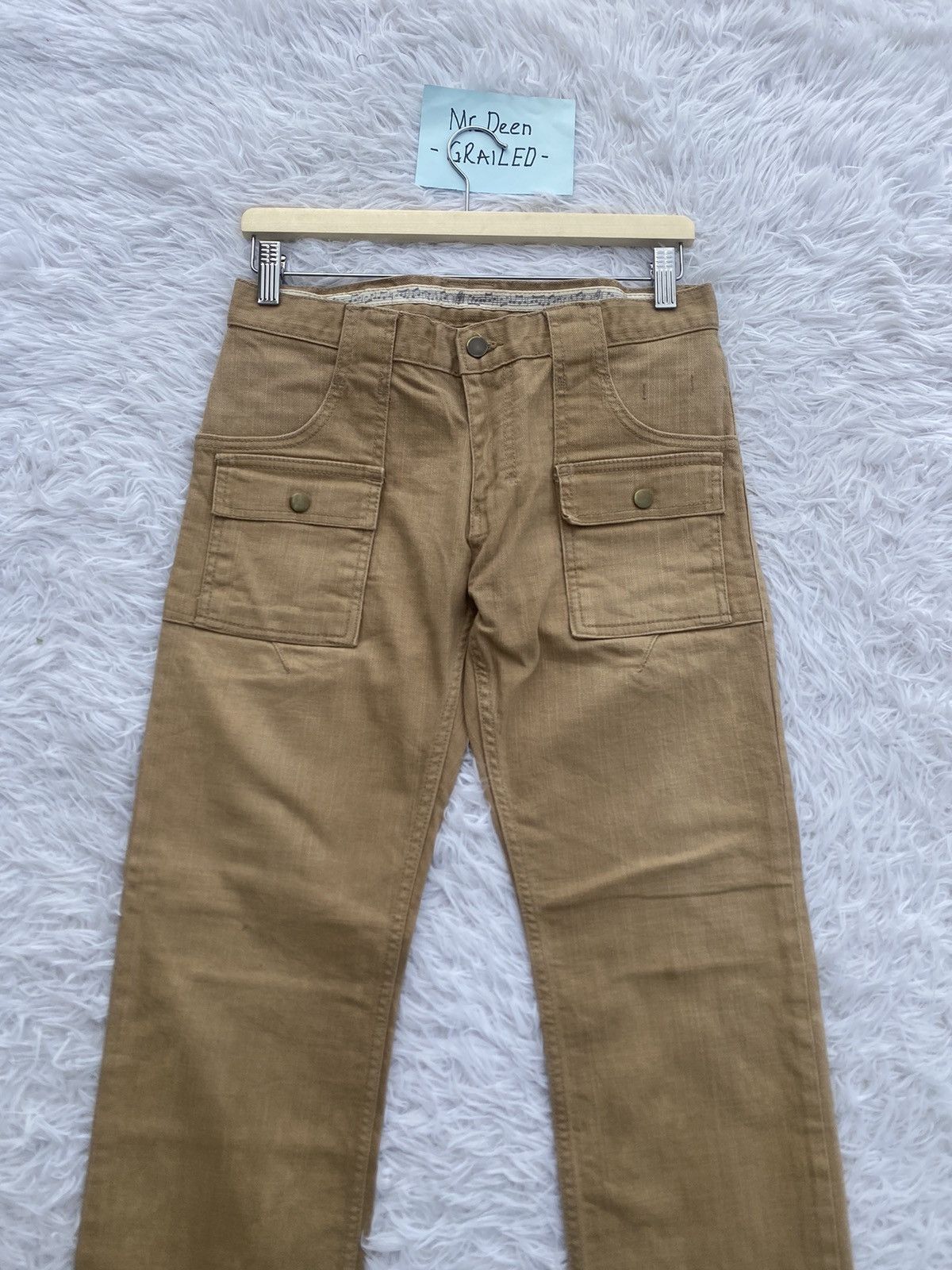 Number (N)ine Rare Vintage Number Nine Cargo Denim /Jeans Size US 30 / EU 46 - 5 Thumbnail