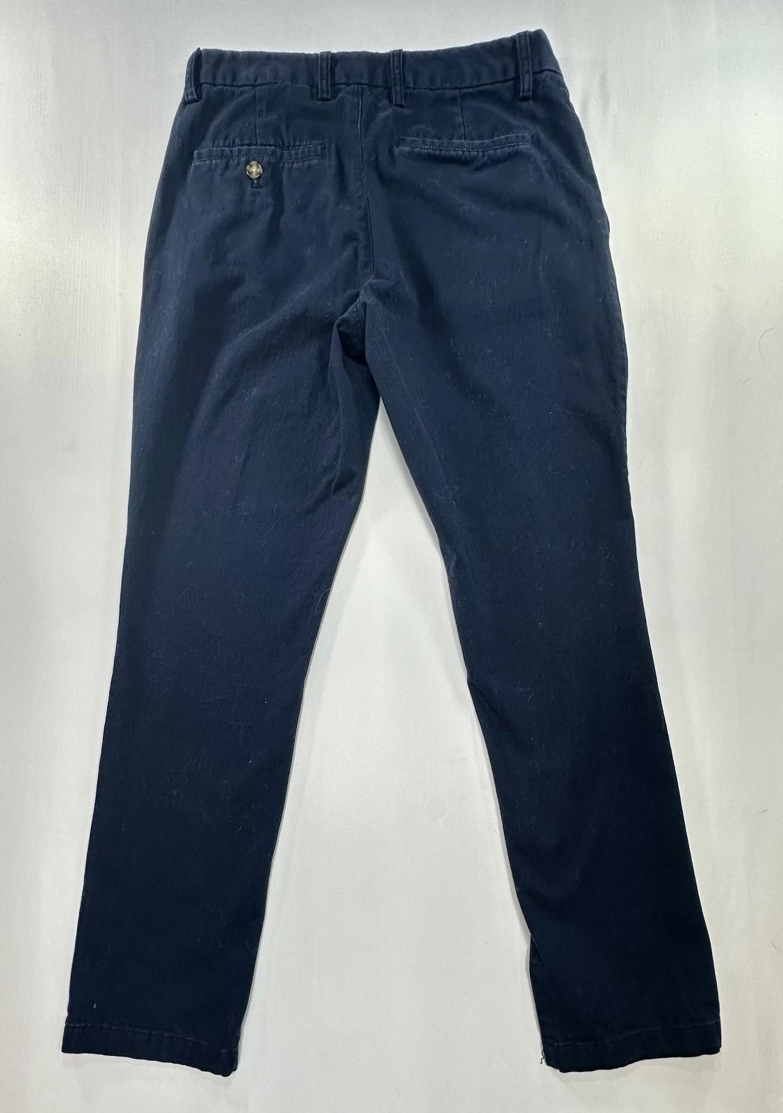 Old Navy Old Navy Slim Built-In Flex Flat Front Chinos Blue Men 28/30 Size US 28 / EU 44 - 2 Thumbnail