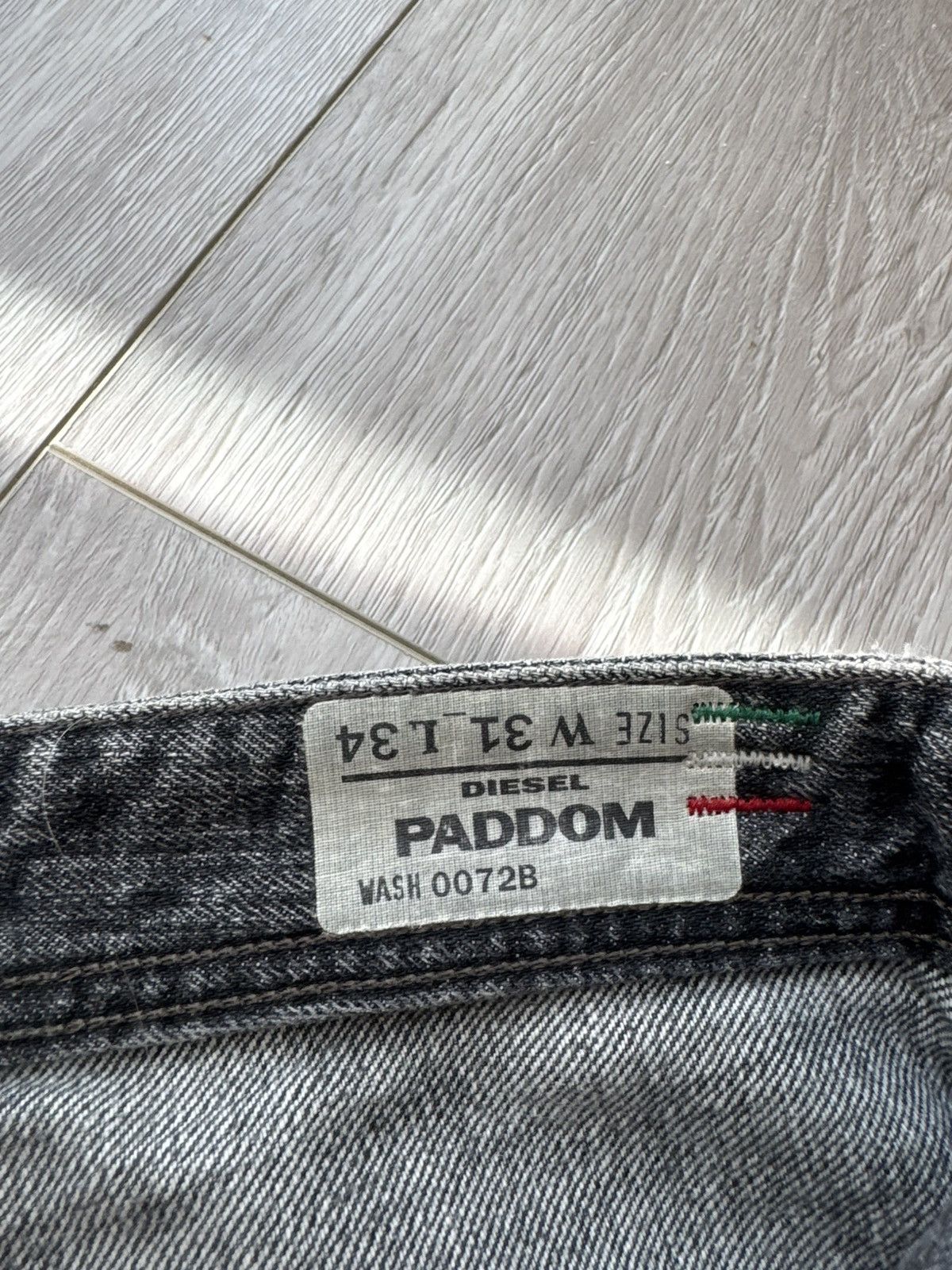 Diesel Vintage Diesel Grey Distressed Jeans Y2K Size US 31 - 5 Thumbnail