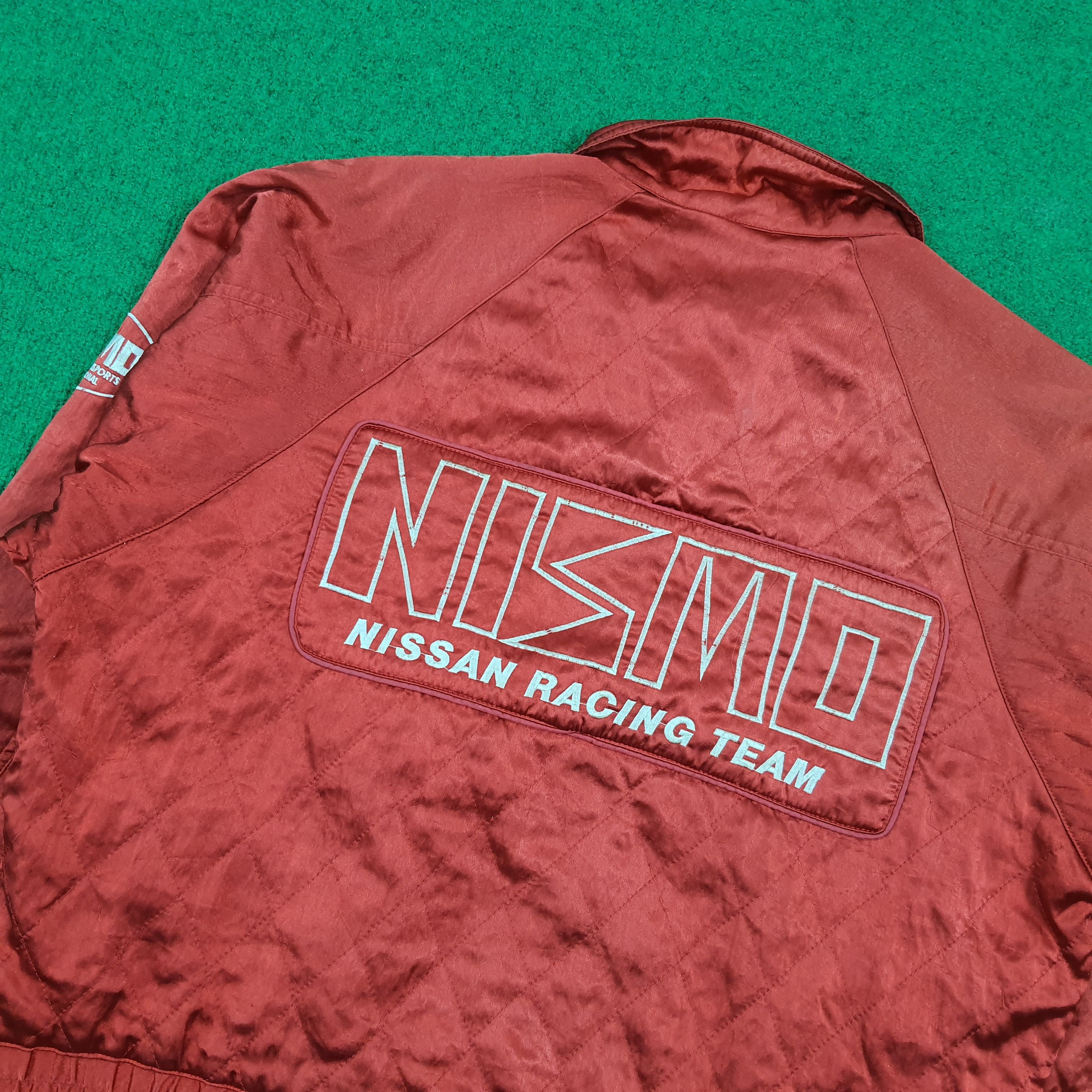 Nissan Vintage NISMO Nissan Racing Bomber Quilted Jacket E1A10 Size US M / EU 48-50 / 2 - 2 Thumbnail
