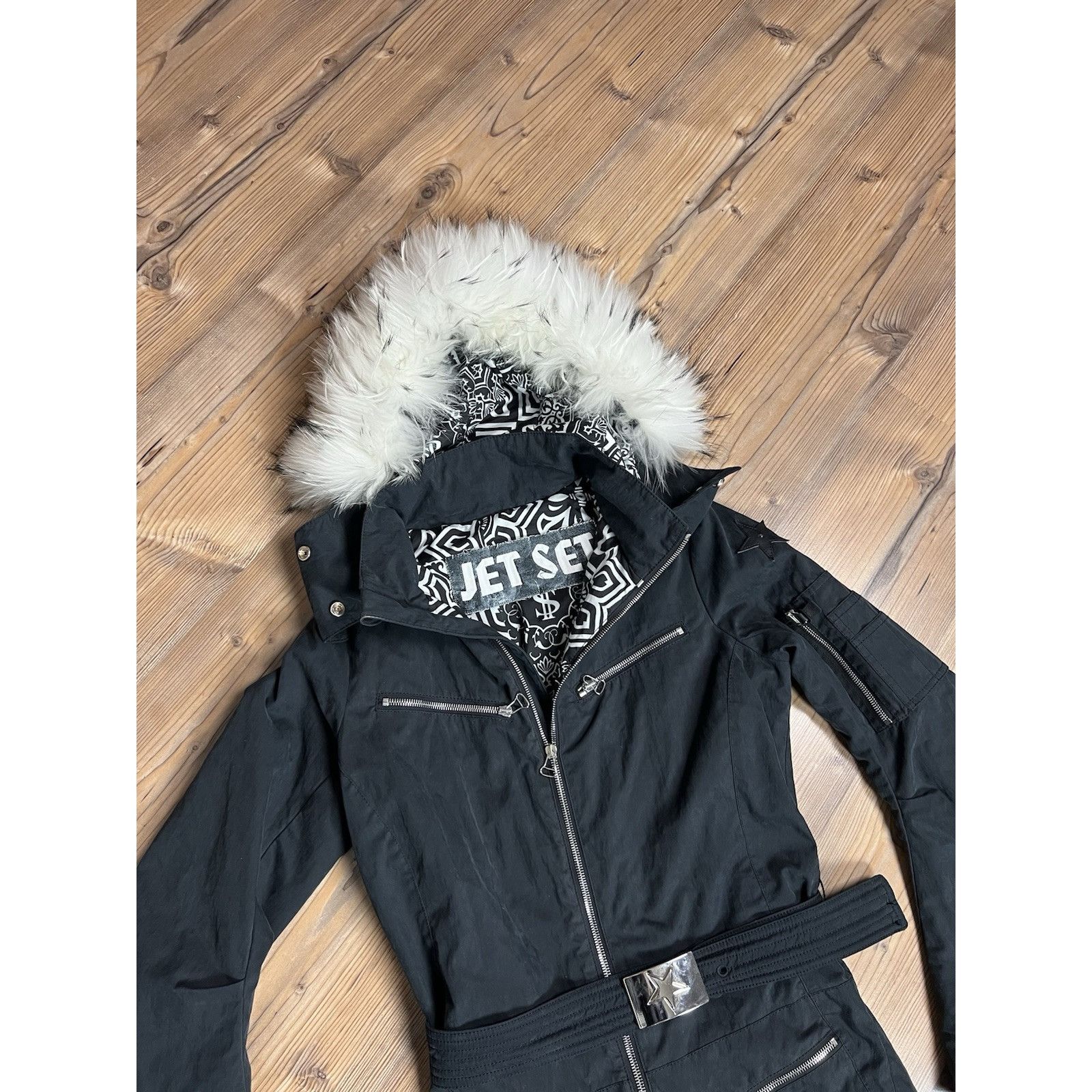 JET SET MINT! Jet Set Women`s Black Ski Overall Size 1 Size S / US 4 / IT 40 - 3 Thumbnail