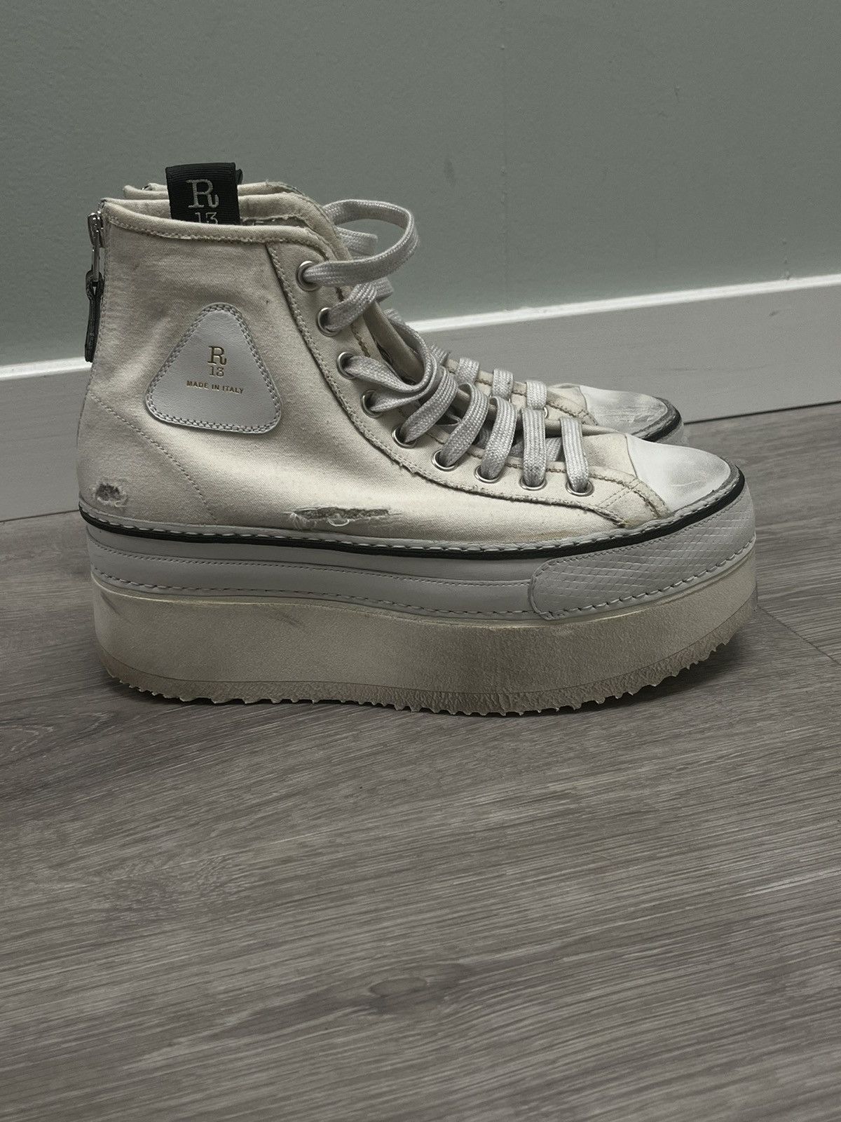 R13 Courtney high top sneaker. 8 Size US 8 / IT 38 - 6 Thumbnail