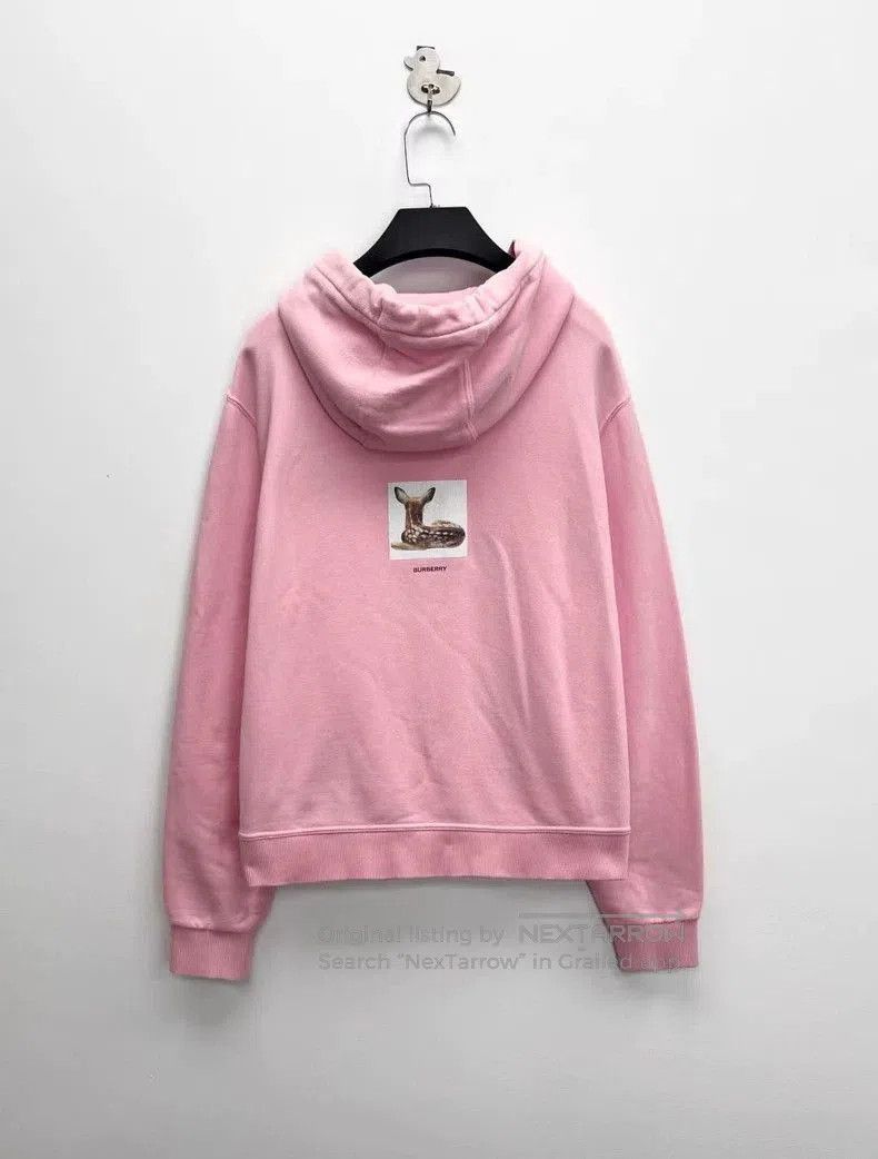 Burberry Burberry Pink Deer Logo Hoodie S. Size US S / EU 44-46 / 1 - 2 Thumbnail