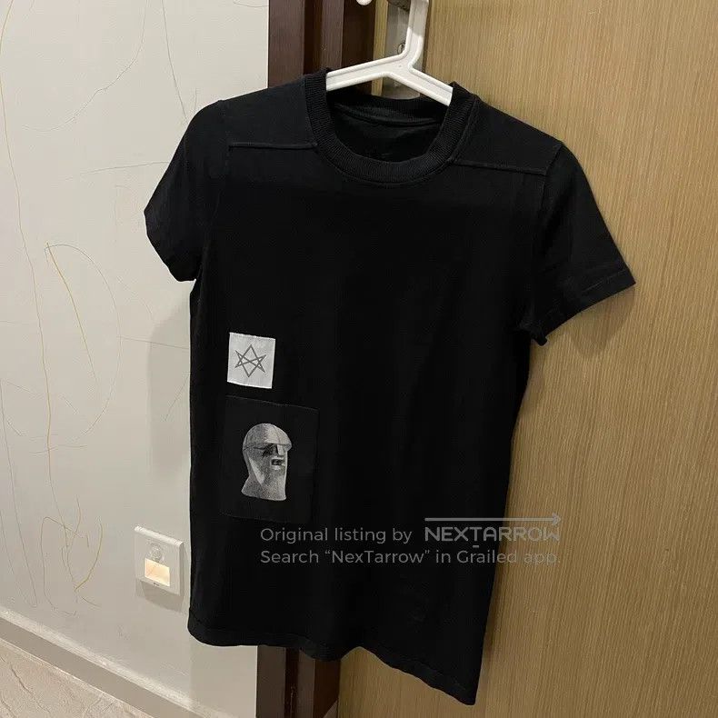 Rick Owens RICK OWENS Printed T-shirt Size US XS / EU 42 / 0 - 1 Thumbnail