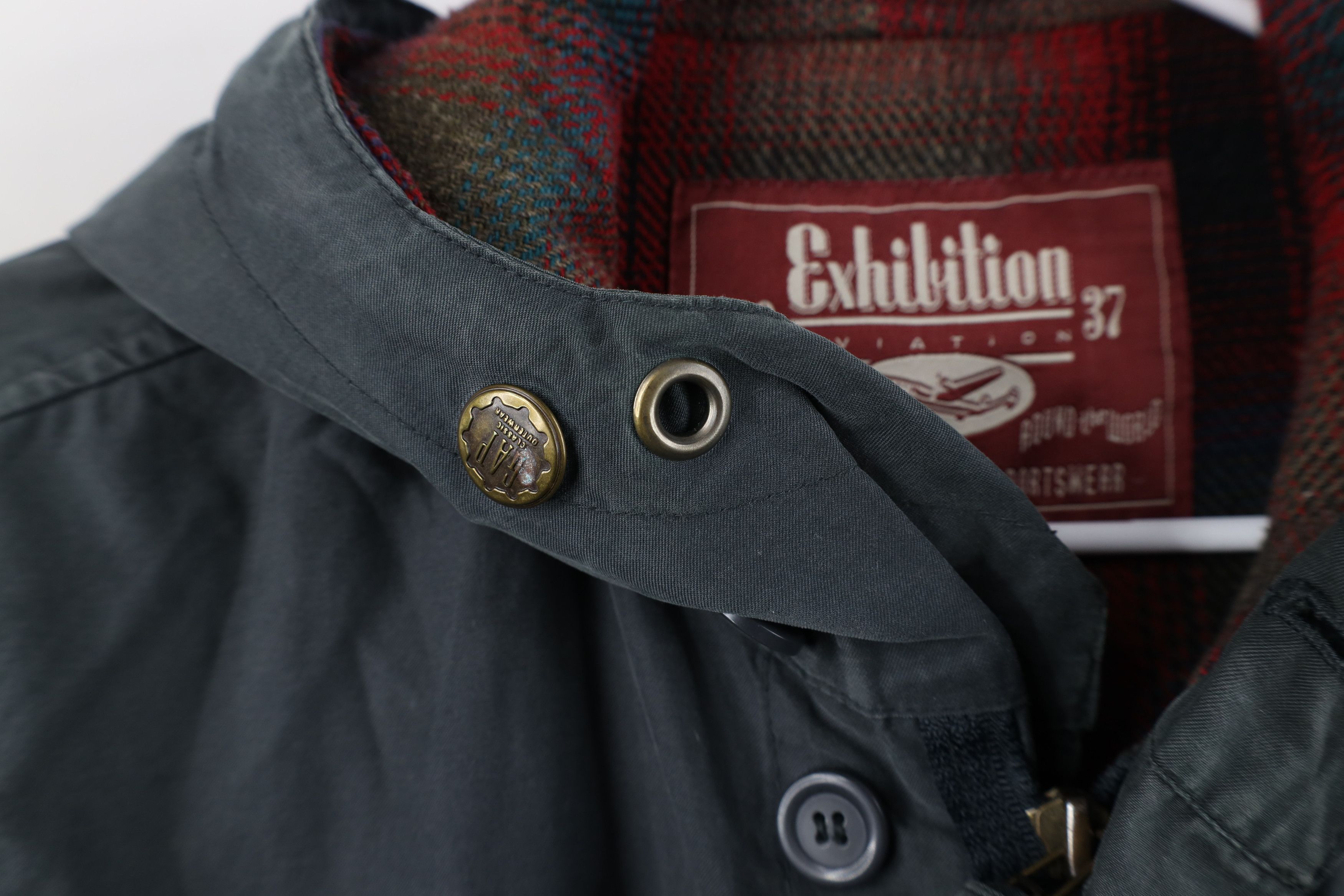 Gap × Vintage Vintage 90s Gap Lined Hooded Military Field Parka Jacket Size US XS / EU 42 / 0 - 13 Thumbnail