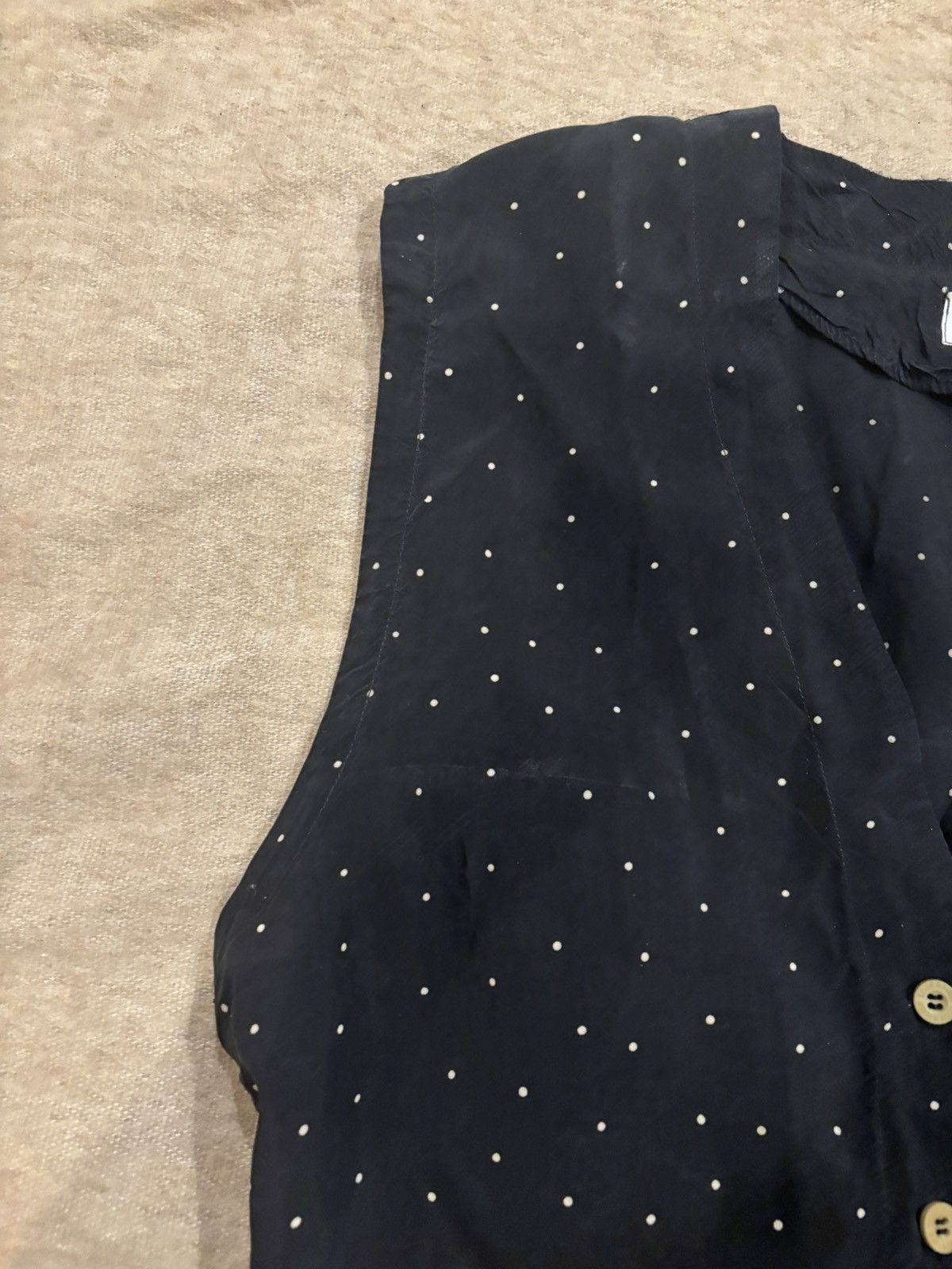 Other Polka dots vest.wt-122 Size M / US 6-8 / IT 42-44 - 4 Thumbnail