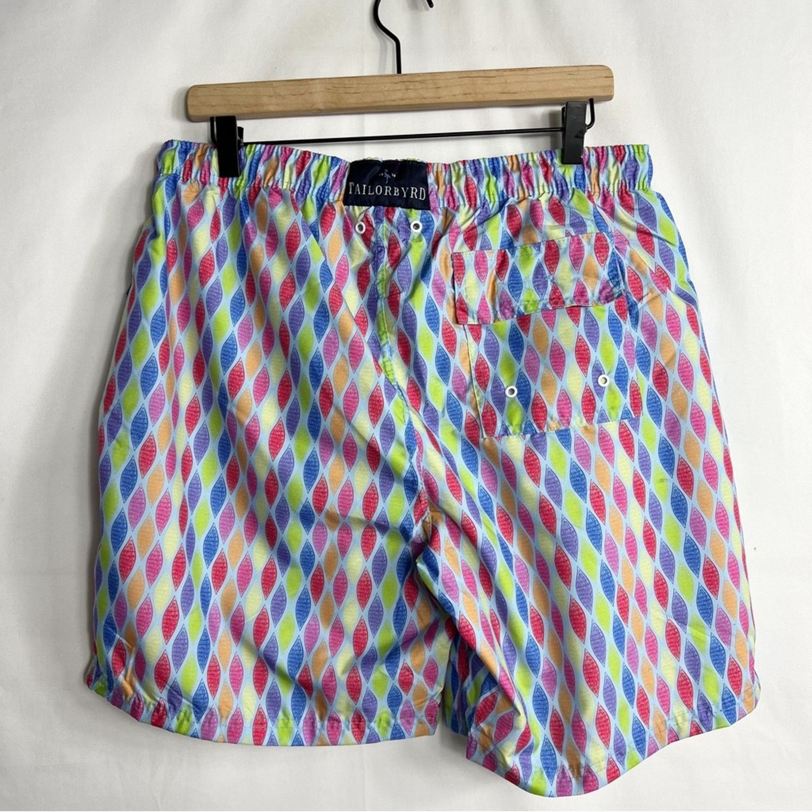 Tailorbyrd TAILORBYRD Patterned Swim Shorts NWT in Large Size US 32 / EU 48 - 7 Thumbnail