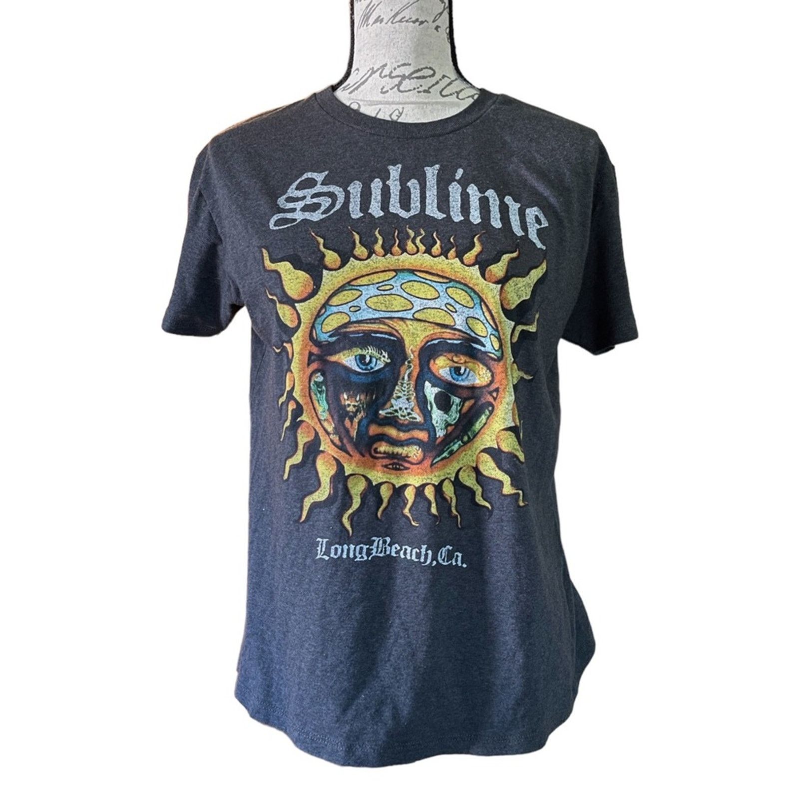 Sublime Sublime Gray Short Sleeve Shirt EUC Size Small Size S / US 4 / IT 40 - 1 Preview