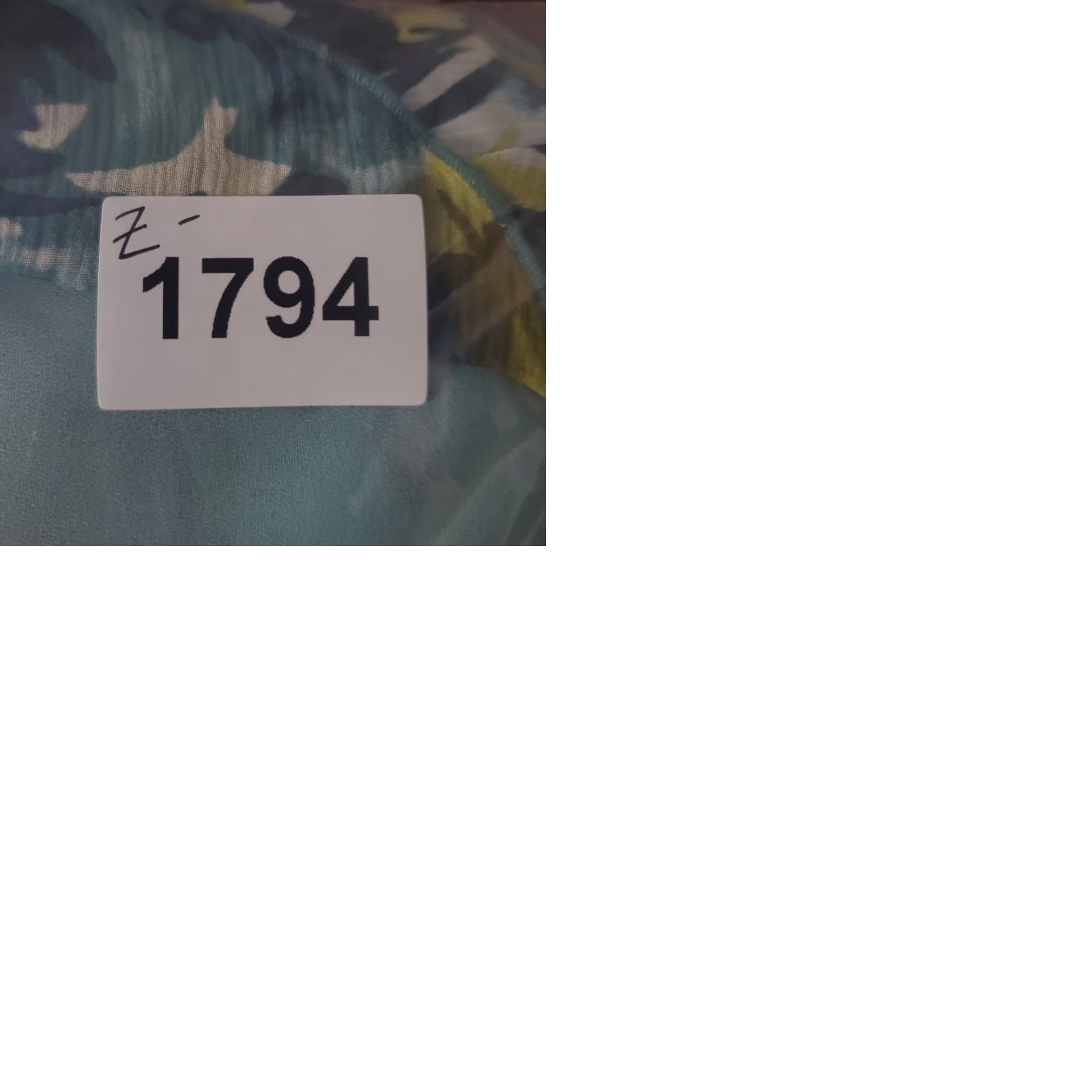 Pendleton VINTAGE Pendleton Dress Women 14 Blue Green Floral Silk Sleeveless Ruffles Lined Knee Length V-Neck Side Zip 100% Silk Womens Size XL / US 12-14 / IT 48-50 - 10 Thumbnail