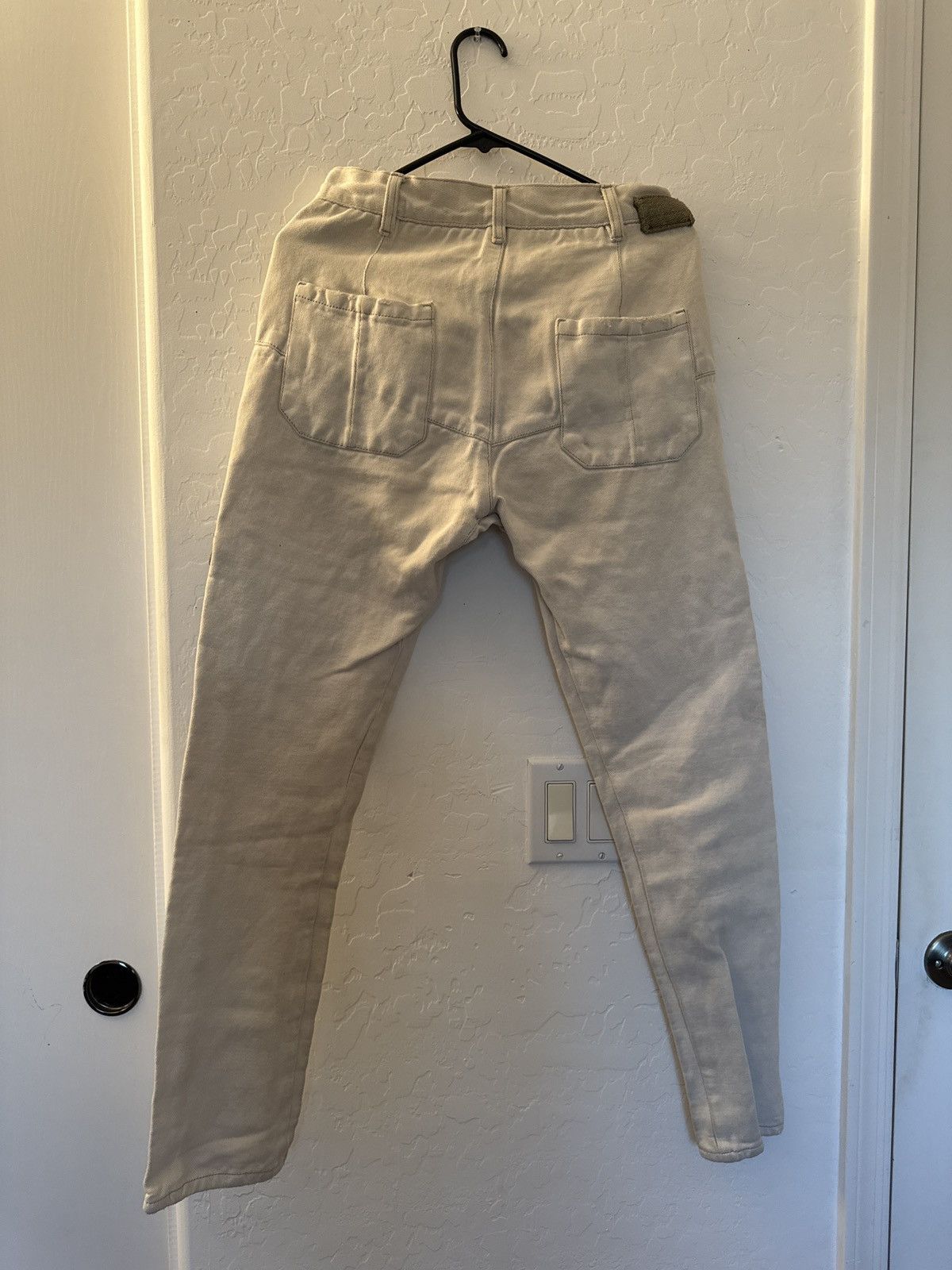 Vintage Vintage White Jeans Size US 30 / EU 46 - 2 Thumbnail