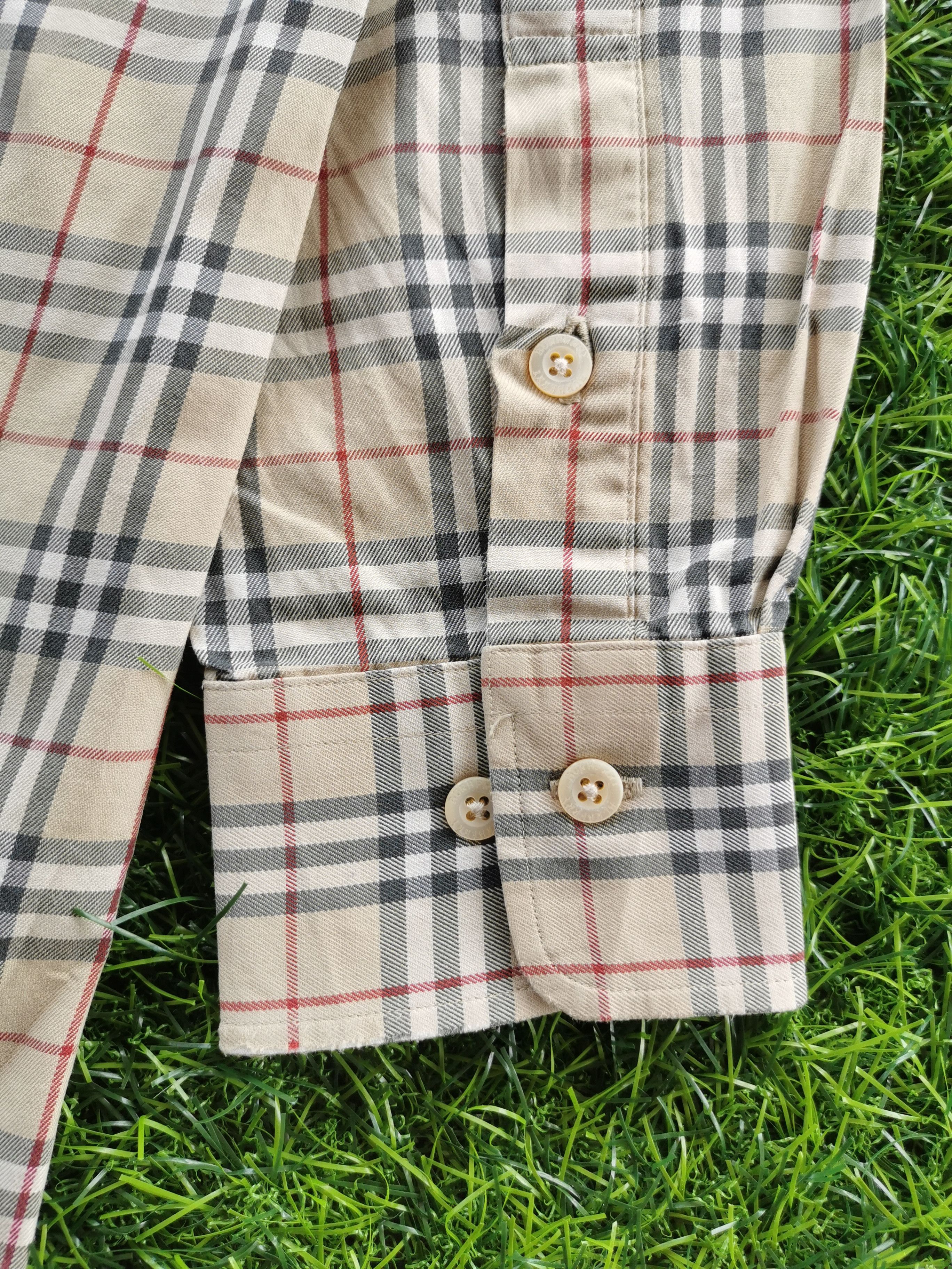 Burberry Burberry Check Long Sleeve Shirts Size US M / EU 48-50 / 2 - 8 Thumbnail