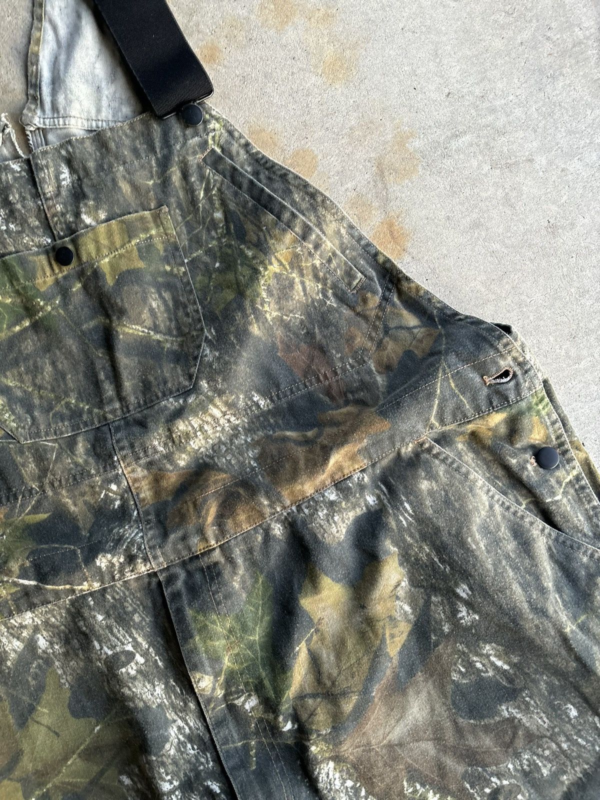 Fieldmaster × Vintage Crazy Faded Fieldstaff Realdtee Wide Leg Baggy Overalls Size US 42 / EU 58 - 3 Thumbnail