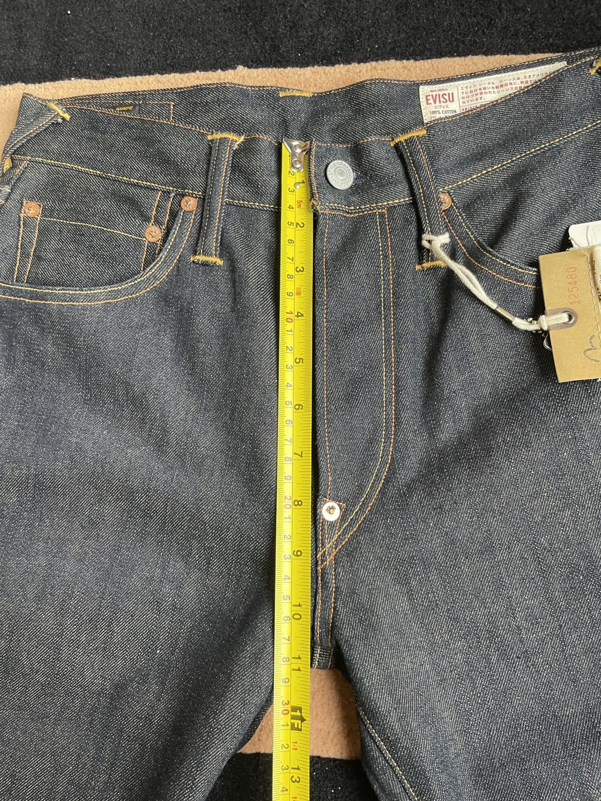 Evisu × Japanese Brand EVISU rare NEW！daicock style embroidery jeans size：28x34 Size US 28 / EU 44 - 14 Thumbnail