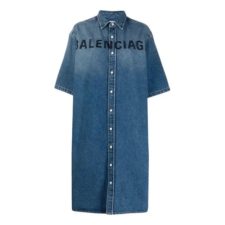 Balenciaga Balenciaga denim dress Size XS / US 0-2 / IT 36-38 - 1 Thumbnail