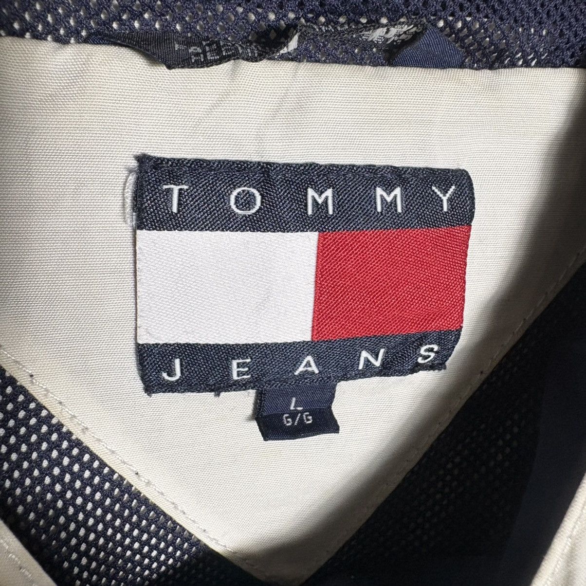 Tommy Hilfiger × Vintage Vintage 90s Tommy Hilfiger Sport Half Zip Hoodie Jacket Size US L / EU 52-54 / 3 - 9 Thumbnail