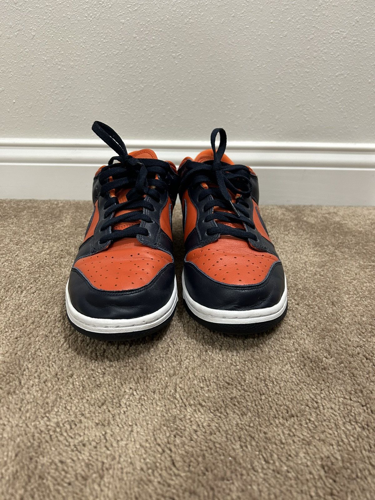 Nike Nike Dunk Low SP Champ Colors University Orange Marine Size US 10.5 / EU 43-44 - 4 Thumbnail