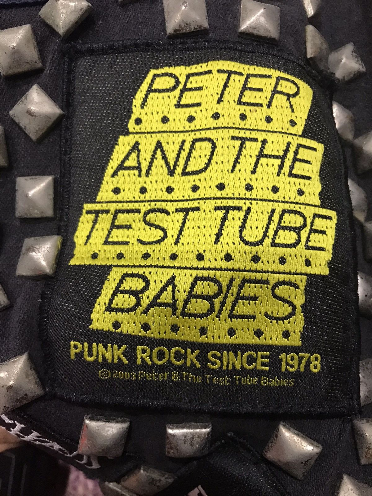 Band Tees Jacket punk………. Size US L / EU 52-54 / 3 - 22 Thumbnail