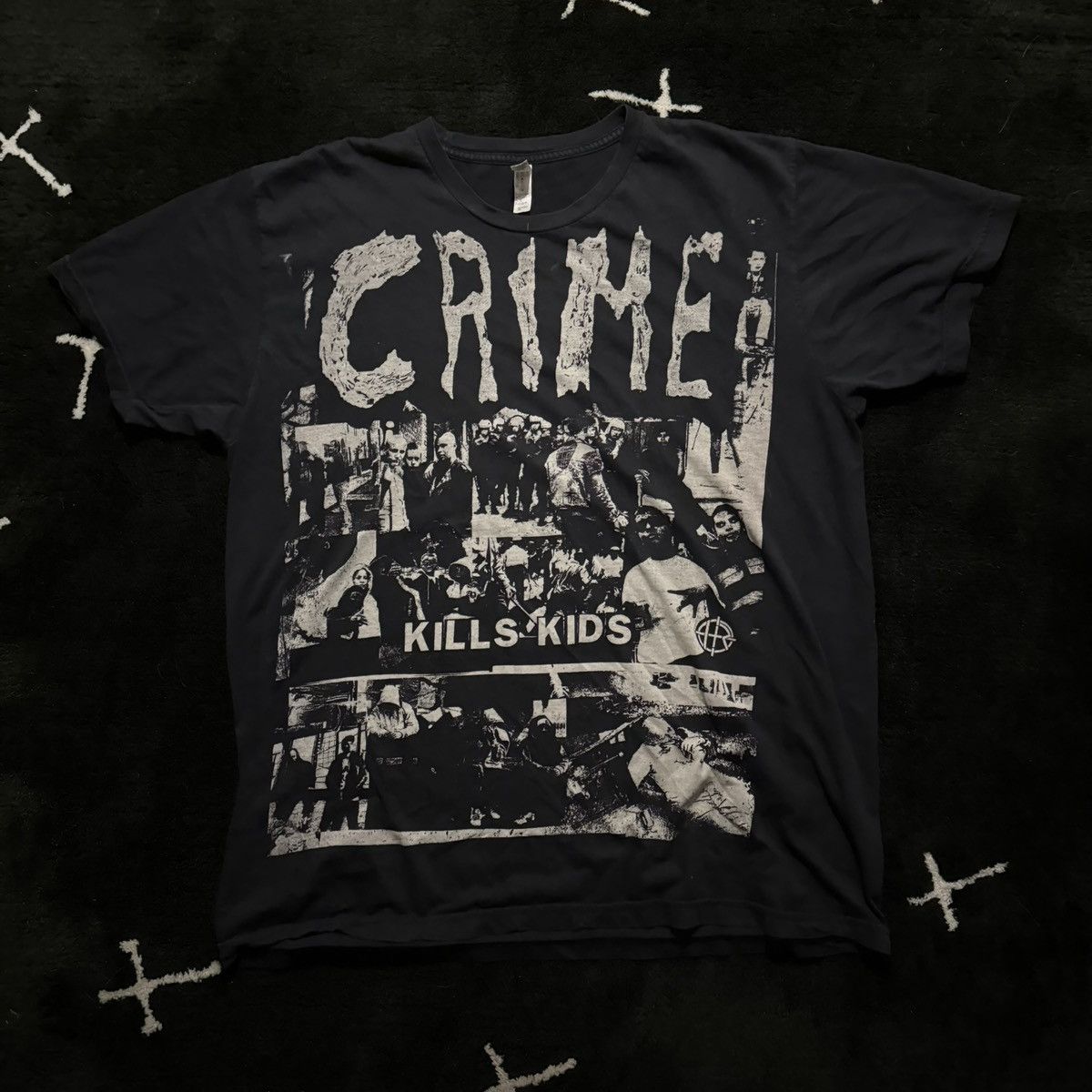 Band Tees Crime - T Shirt Size US XL / EU 56 / 4 - 1 Thumbnail