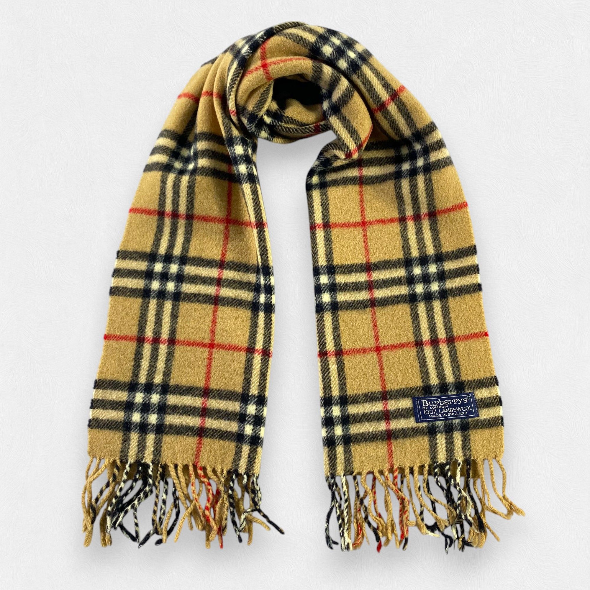 Burberry × Vintage Burberry Scarf / Muffler / Neckwear Size ONE SIZE - 1 Thumbnail