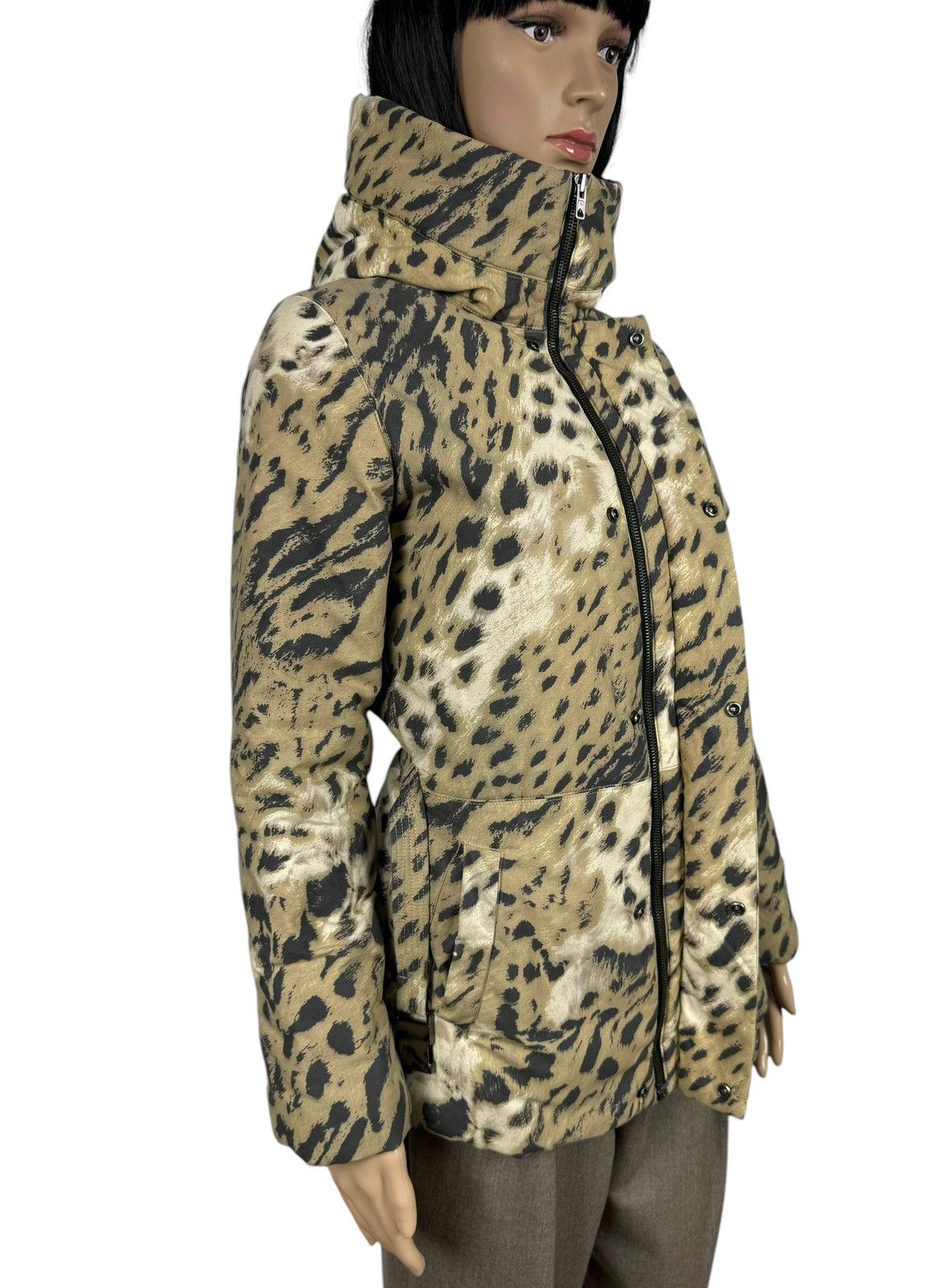Jean Paul Gaultier Gaultier Junior Leopard Printed Parka Jacket Belted 14Anni Size XS / US 0-2 / IT 36-38 - 9 Thumbnail