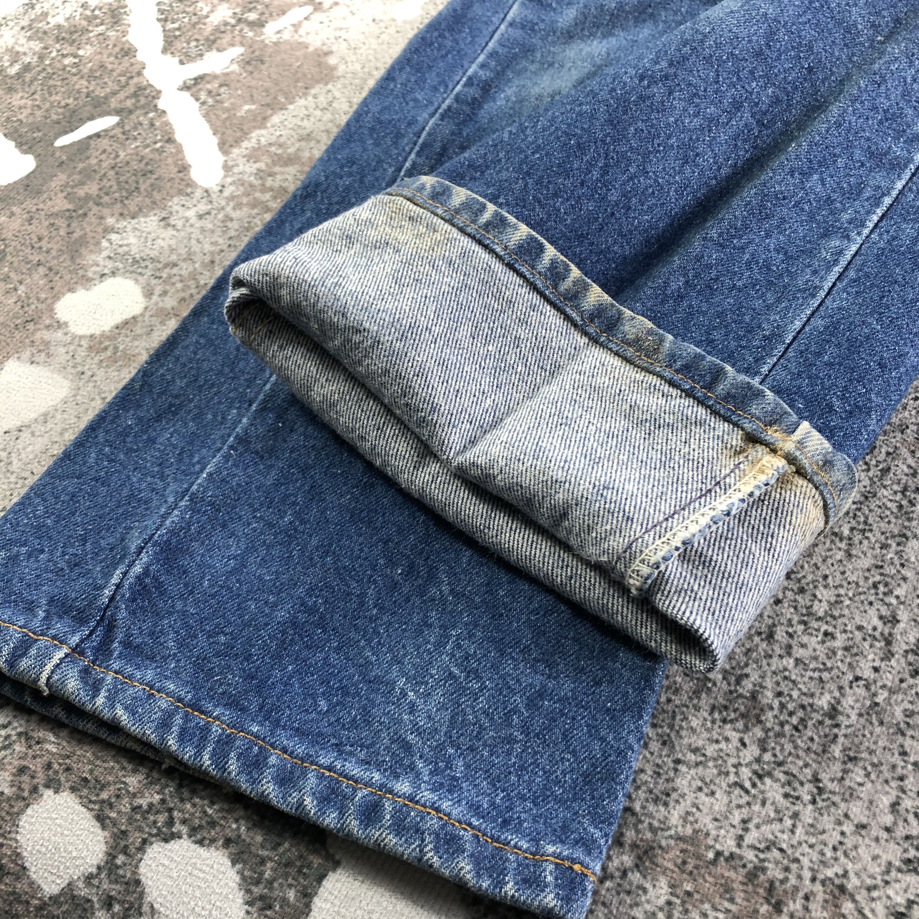 Levi's Vintage Levis 517 Jeans Orange Tab Flare Denim KJ2911 Size US 29 - 6 Thumbnail