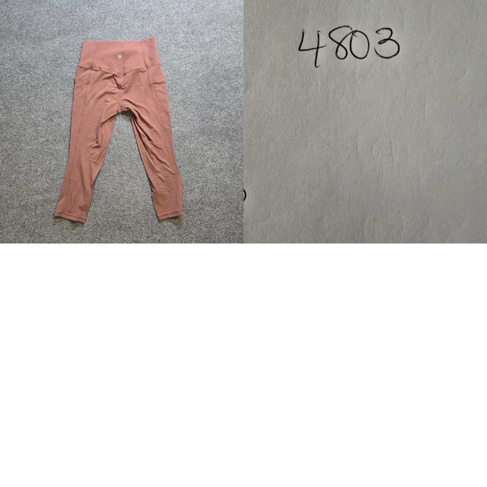 Athleta Athleta Pants Women Small Brown Leggings Skinny Salutation Stash Pocket Casual Size 28" / US 6 / IT 42 - 8 Thumbnail
