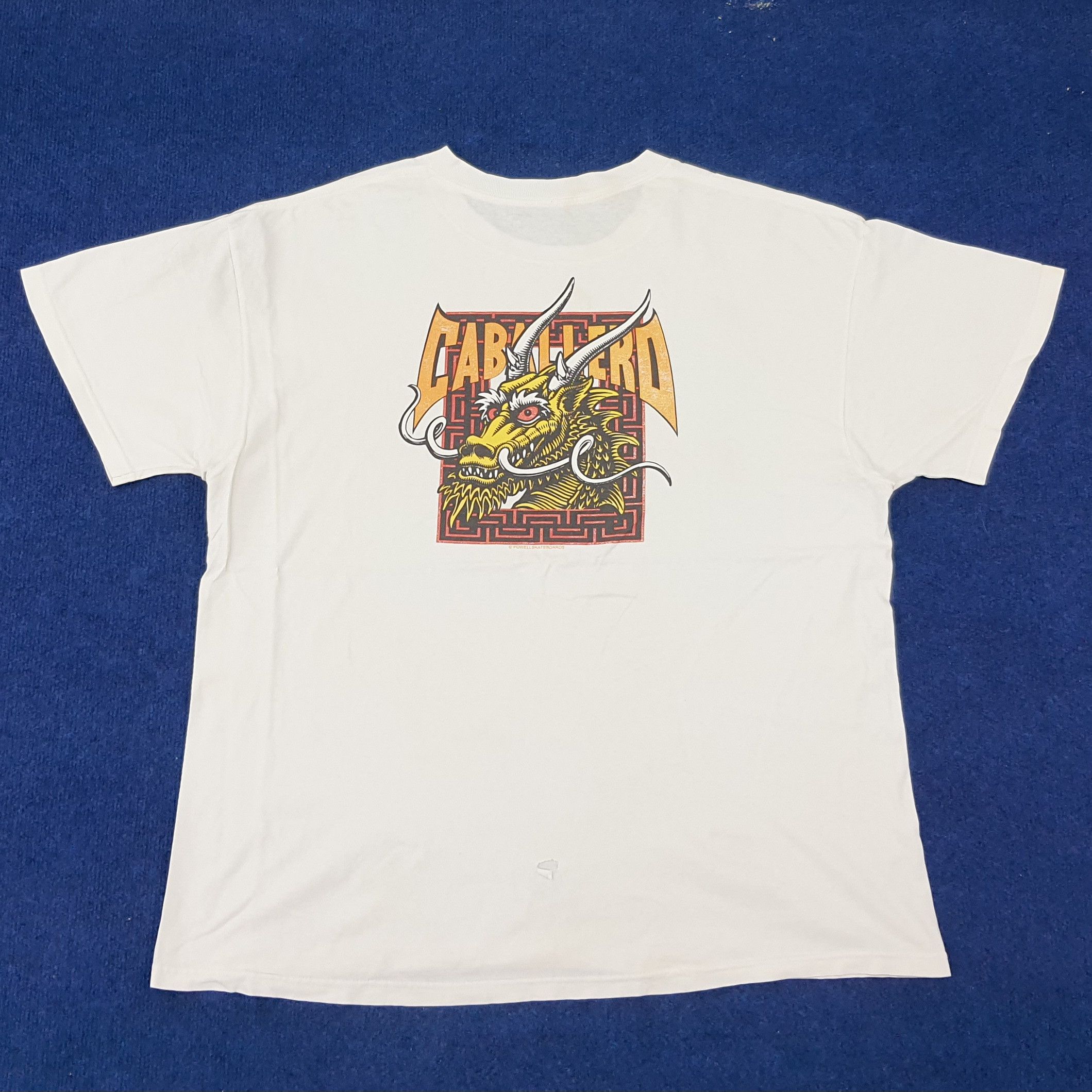 Vintage Vintage Powell Peralta Skateboards Streetwear Tshirt Size US XL / EU 56 / 4 - 1 Thumbnail