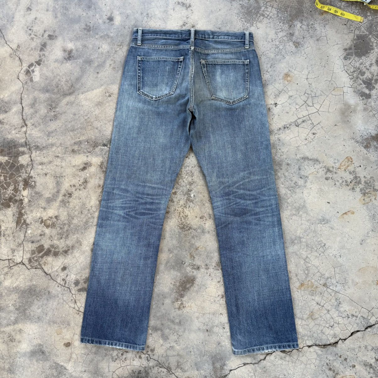 Japanese Brand Vintage Japanese faded Jean denim pants Size US 33 - 2 Thumbnail