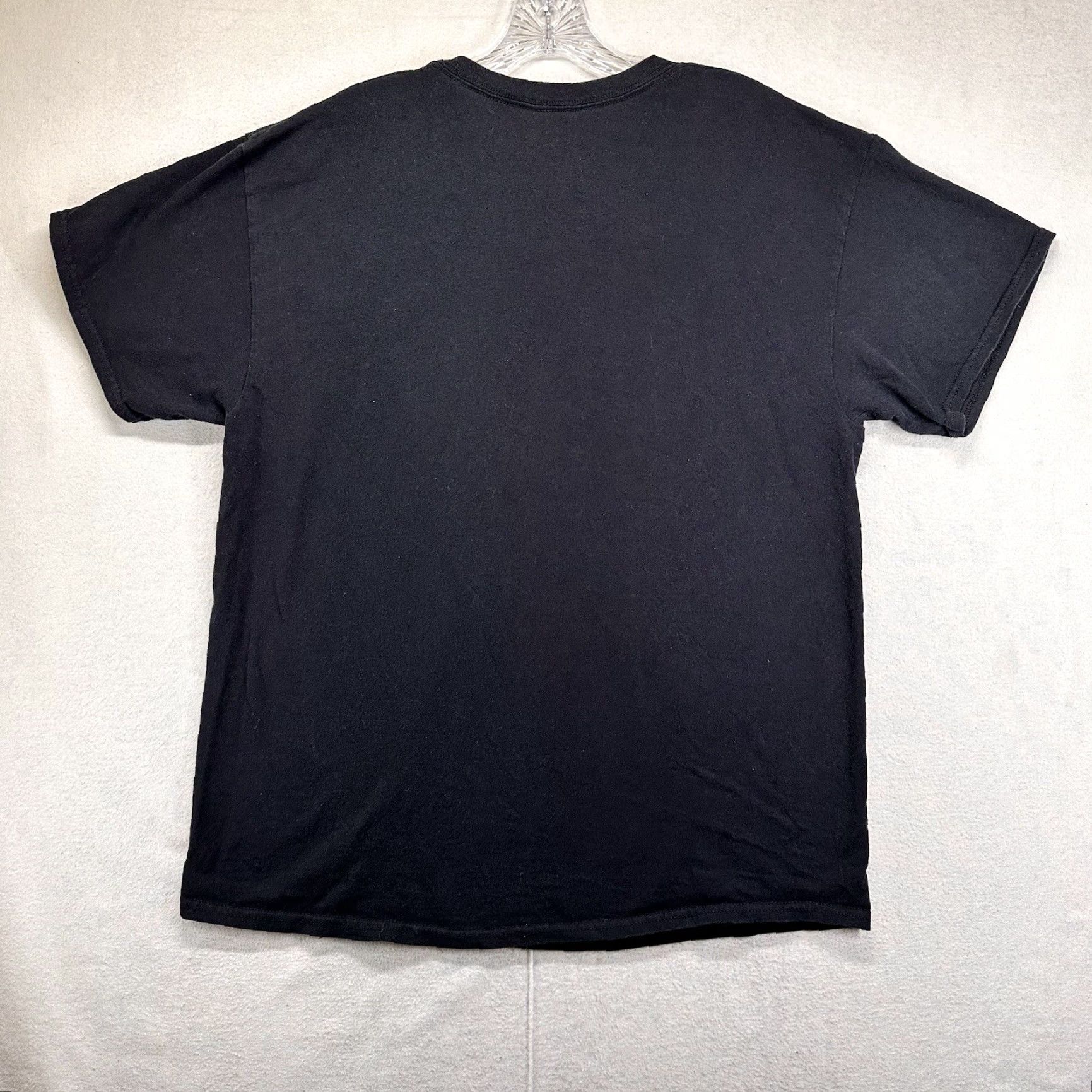 Nintendo Super Mario T-Shirt Black Crew Neck Graphic Print Short Sleeve Boxy Fit Men’s Medium Wario Waluigi Luigi Size US M / EU 48-50 / 2 - 3 Thumbnail