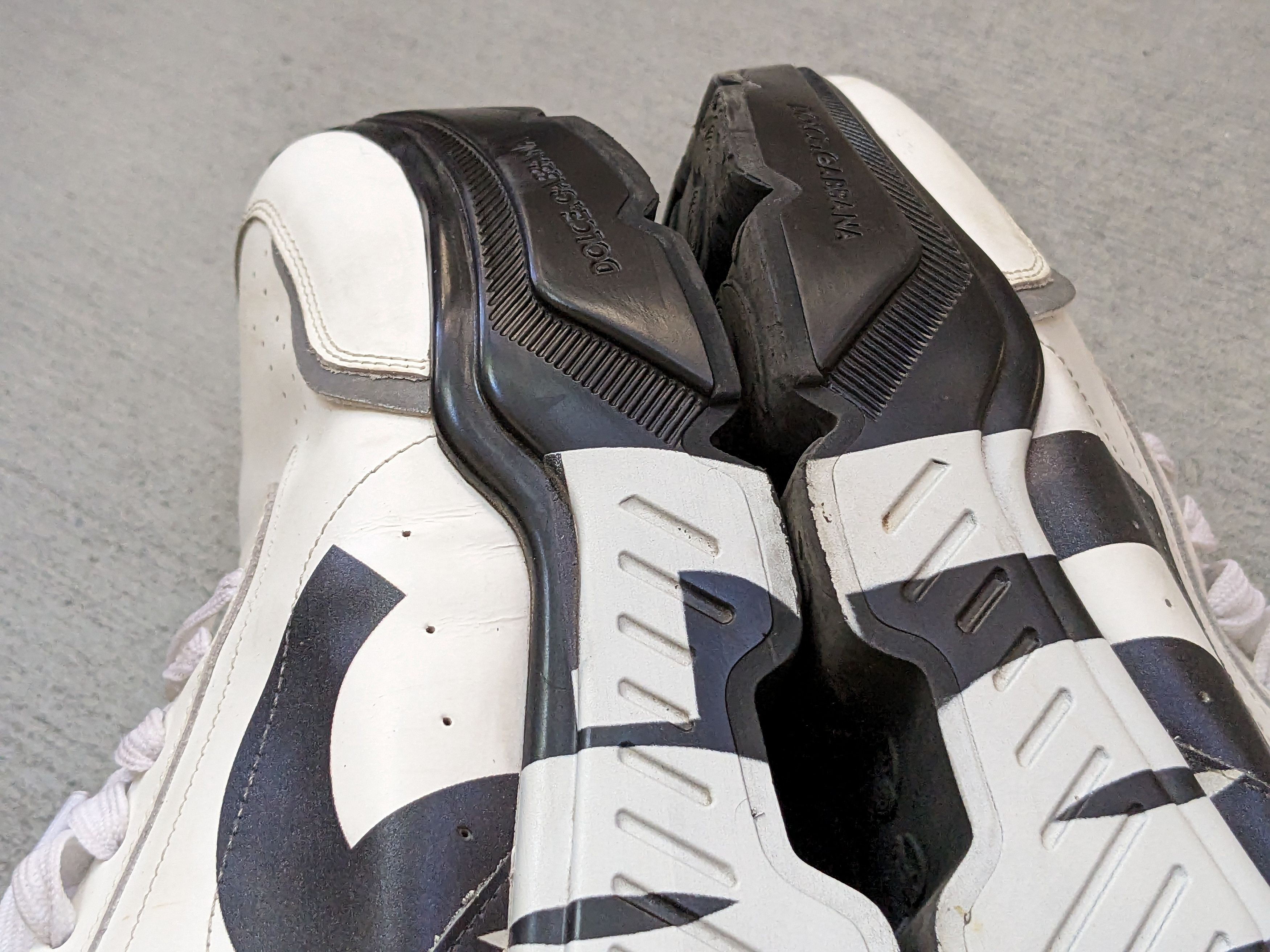 Dolce & Gabbana Dolce & Gabbana Daymaster Sneakers Size 10 White Leather Size US 10 / EU 43 - 4 Thumbnail